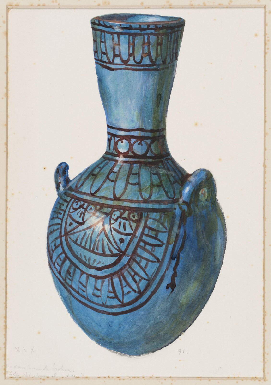 Drawing, Henry Wallis, 1898