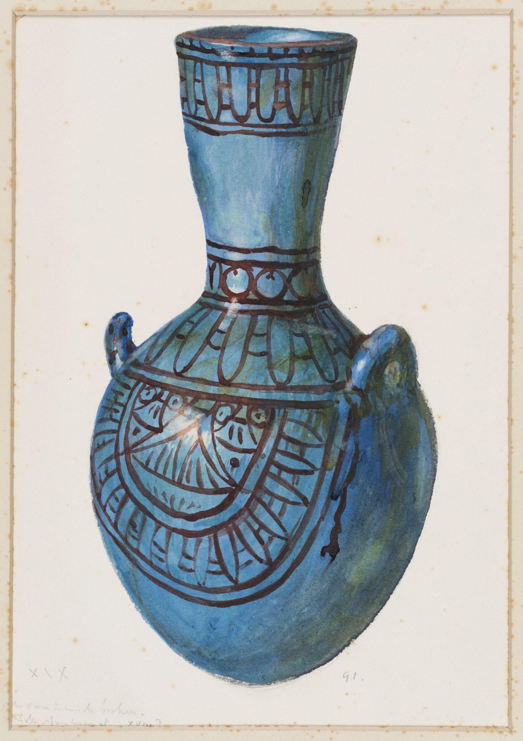 Drawing, Henry Wallis, 1898