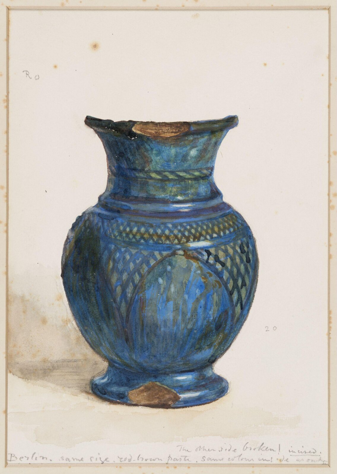 Drawing, Henry Wallis, 1898