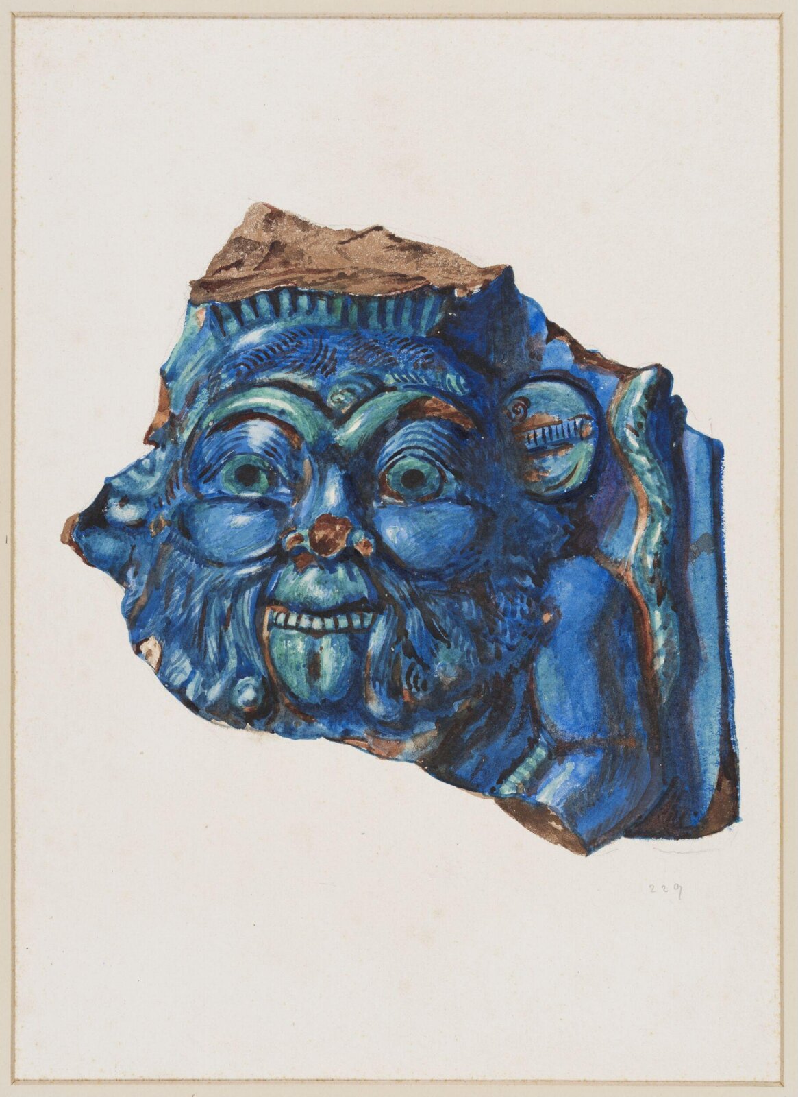 Drawing, Henry Wallis, 1898