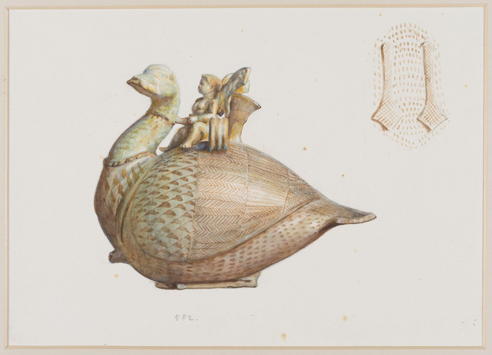 Drawing, Henry Wallis, 1898