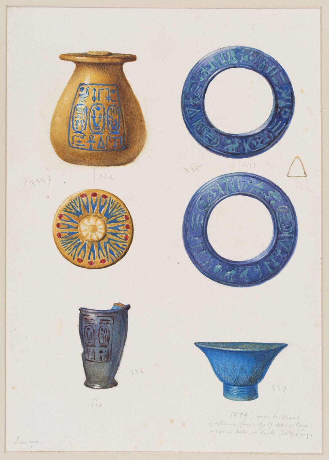 Drawing, Henry Wallis, 1898