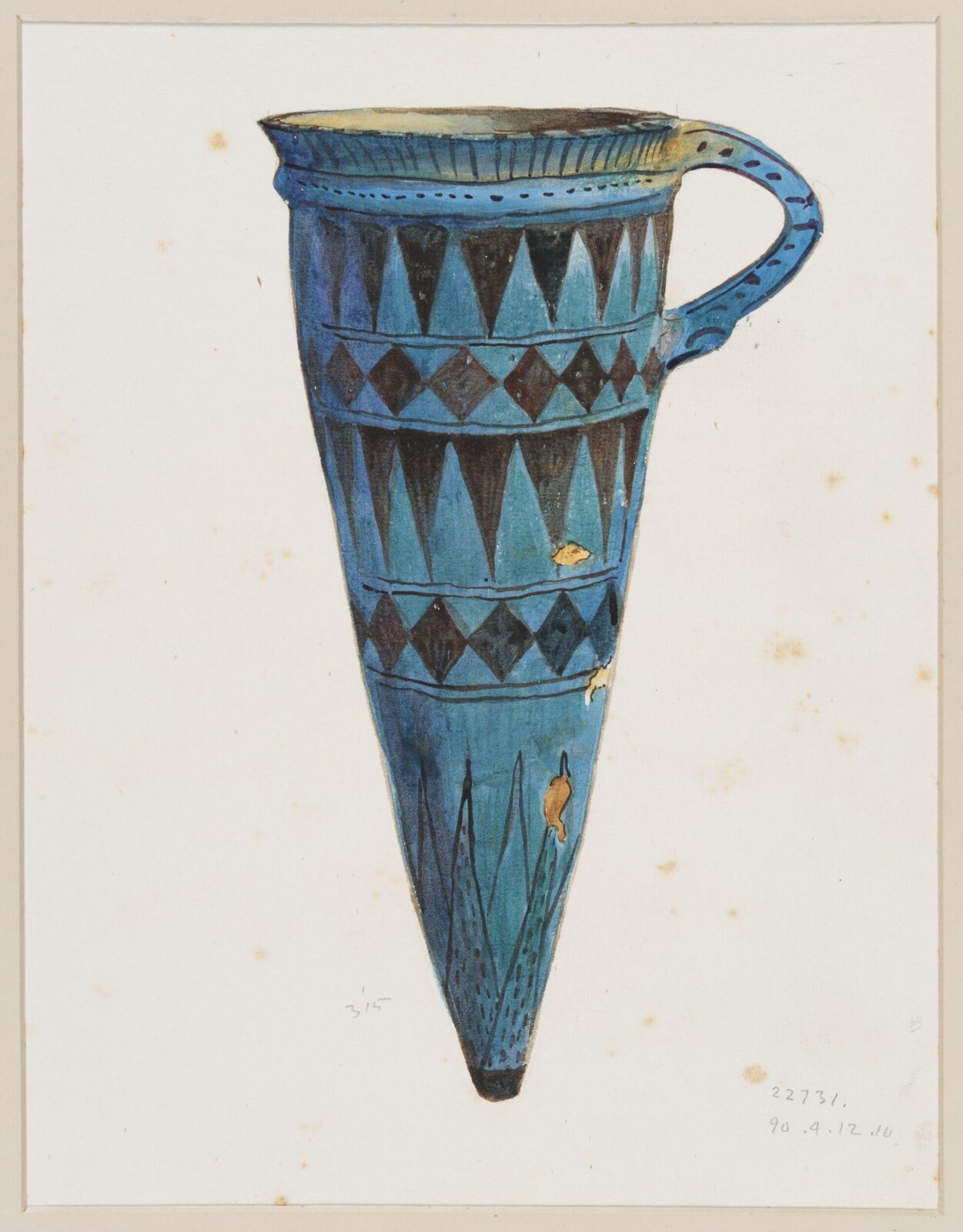 Drawing, Henry Wallis, 1898