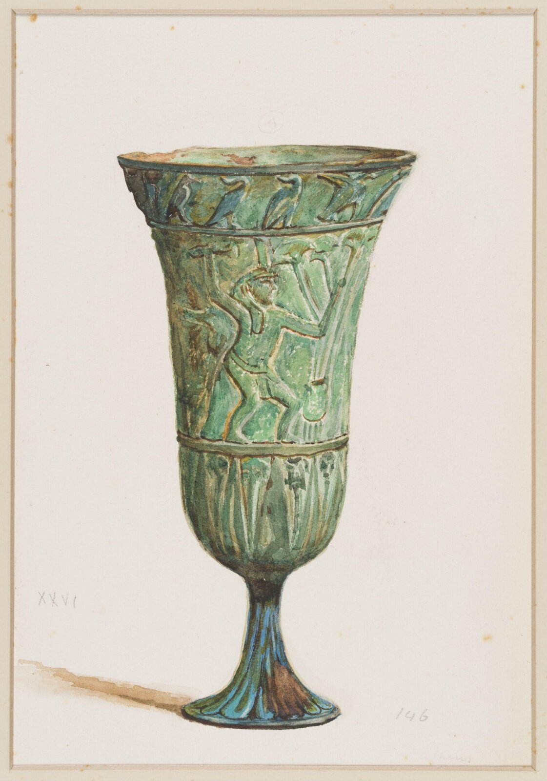 Drawing, Henry Wallis, 1898