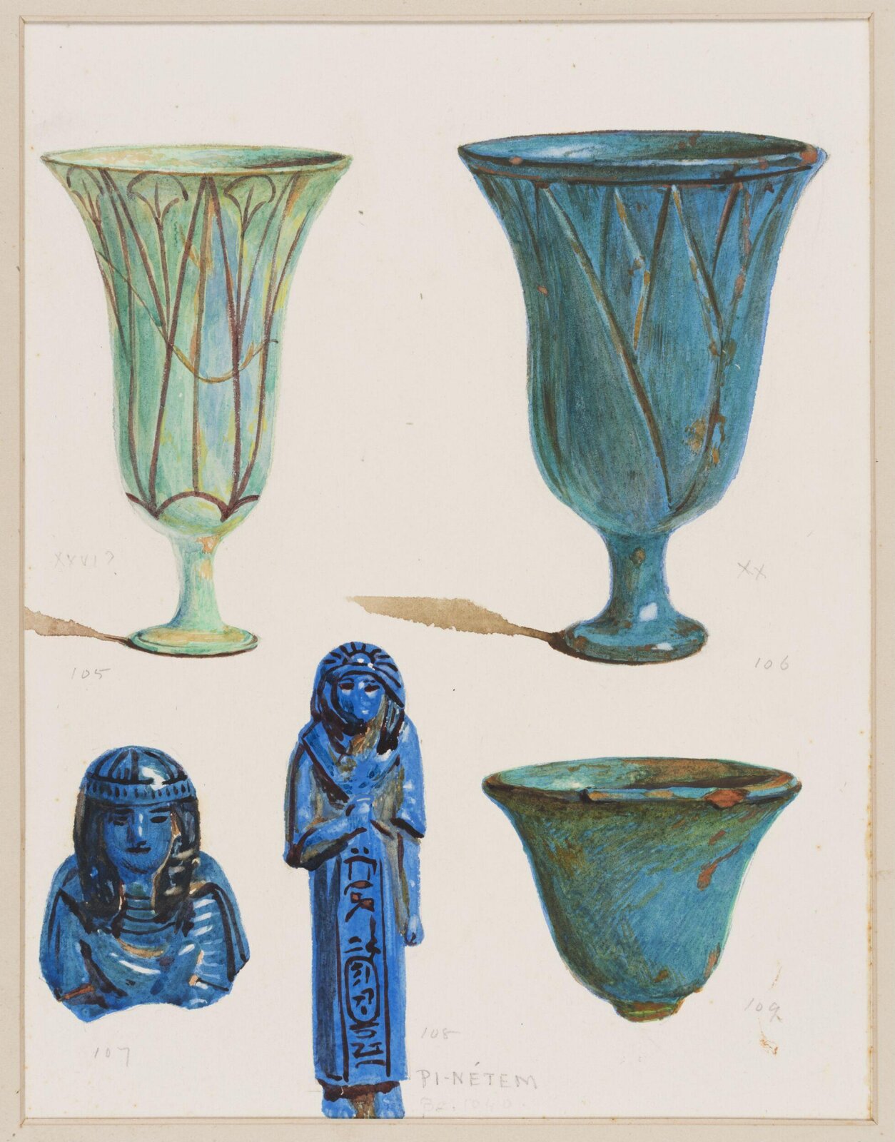 Drawing, Henry Wallis, 1898