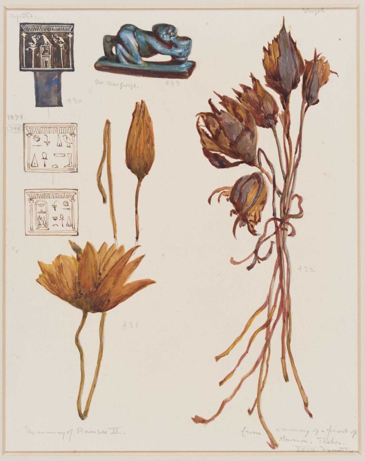 Drawing, Henry Wallis, 1898