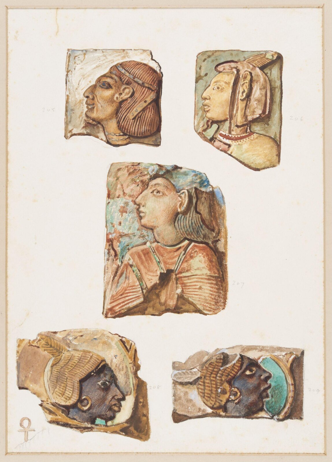 Drawing, Henry Wallis, 1898