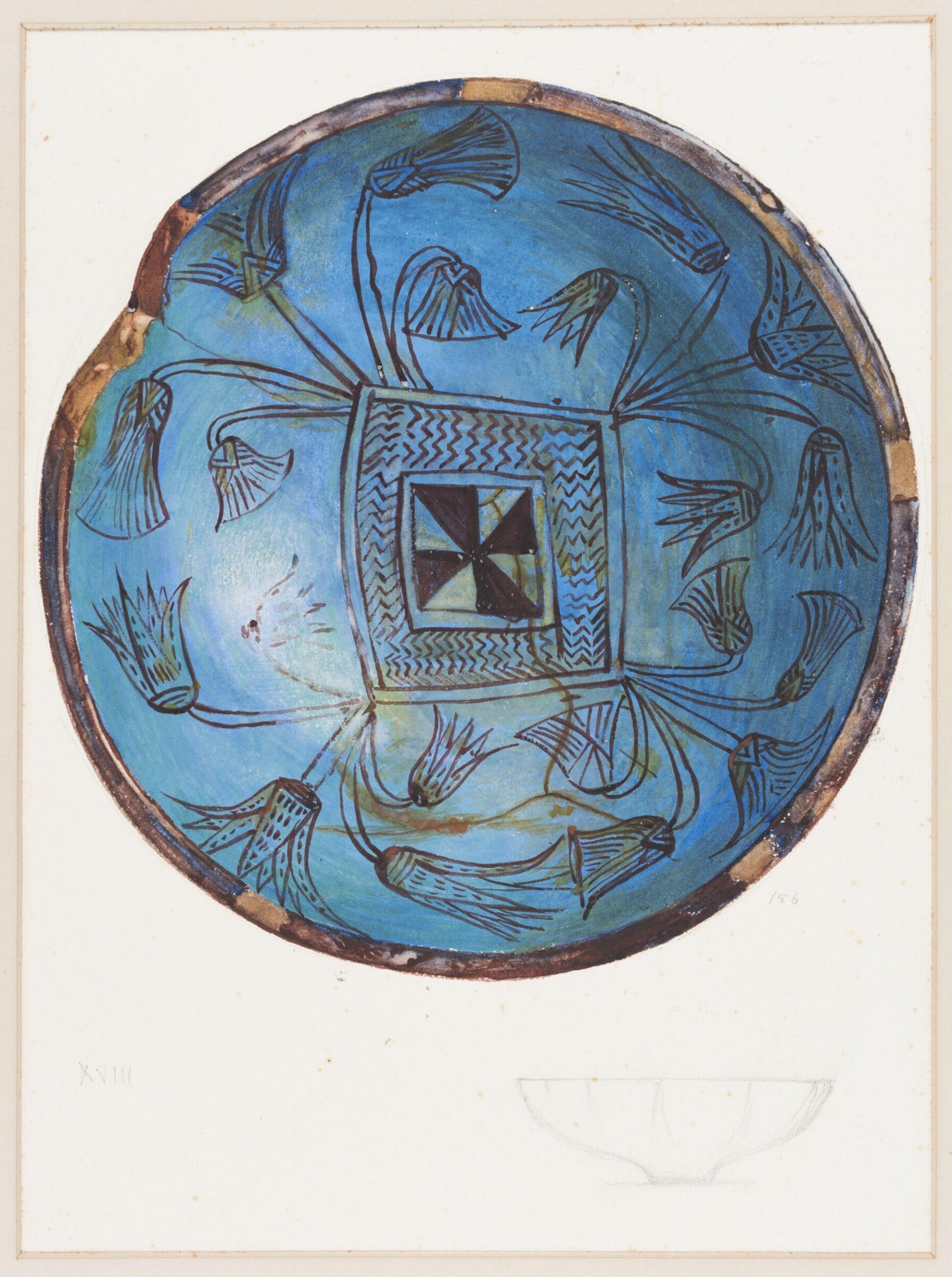 Drawing, Henry Wallis, 1898