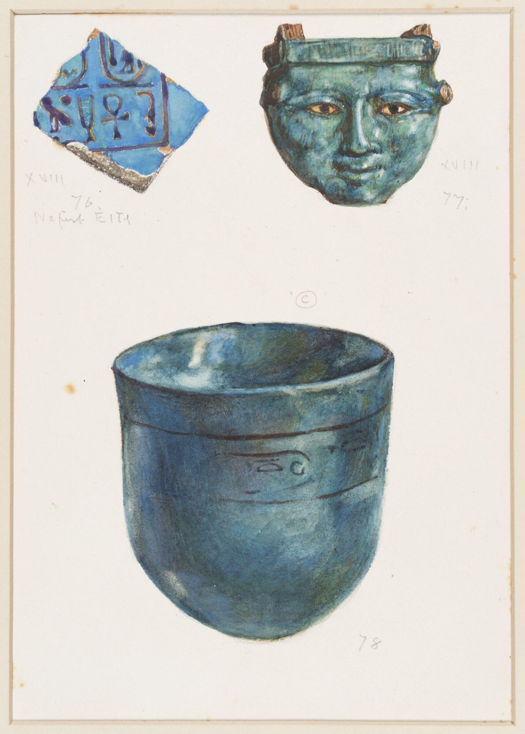 Drawing, Henry Wallis, 1898