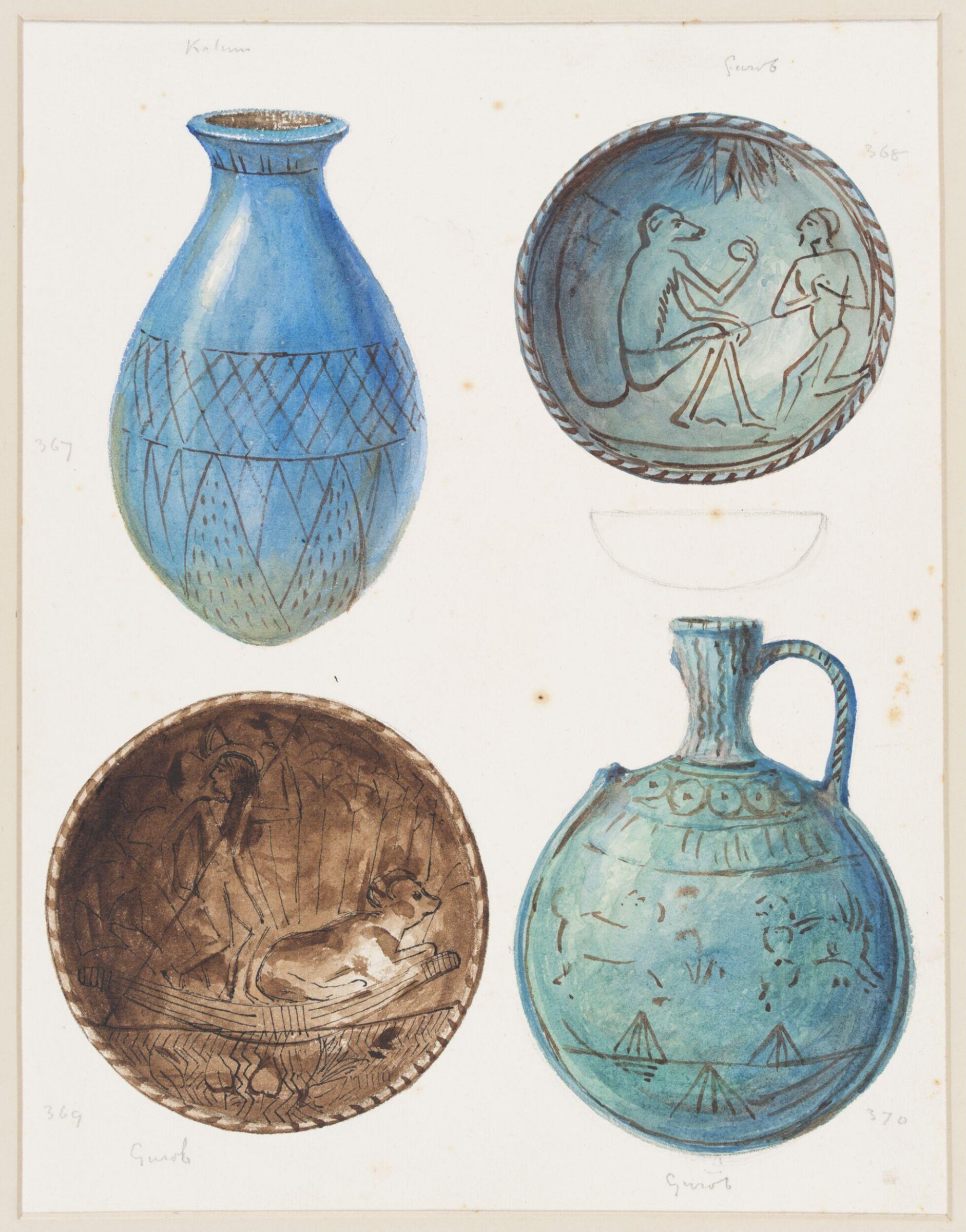 Drawing, Henry Wallis, 1898