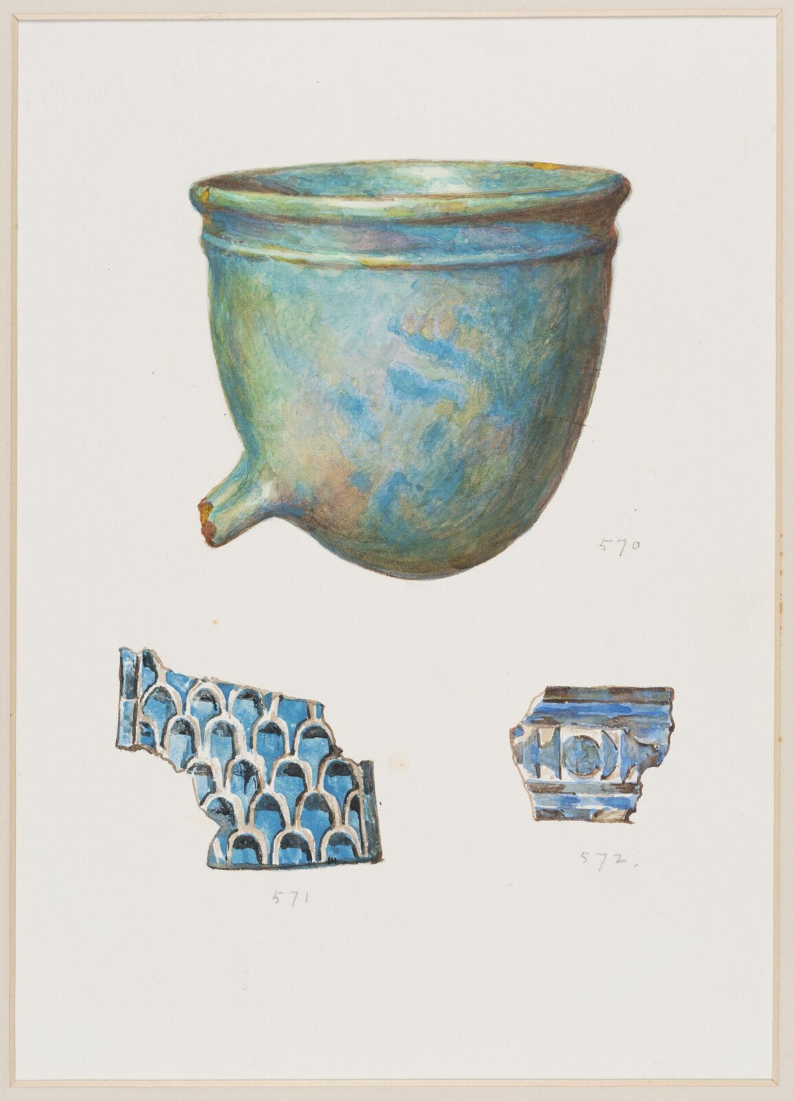 Drawing, Henry Wallis, 1898