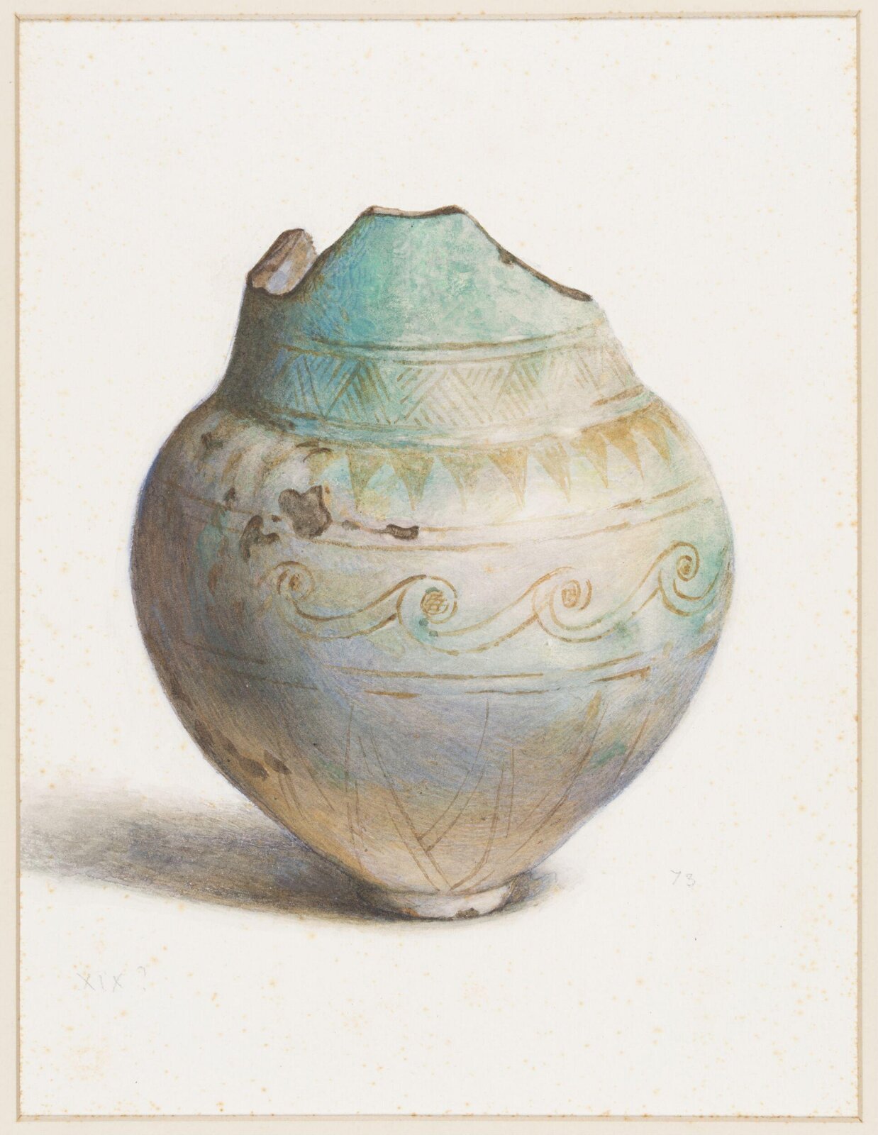 Drawing, Henry Wallis, 1898