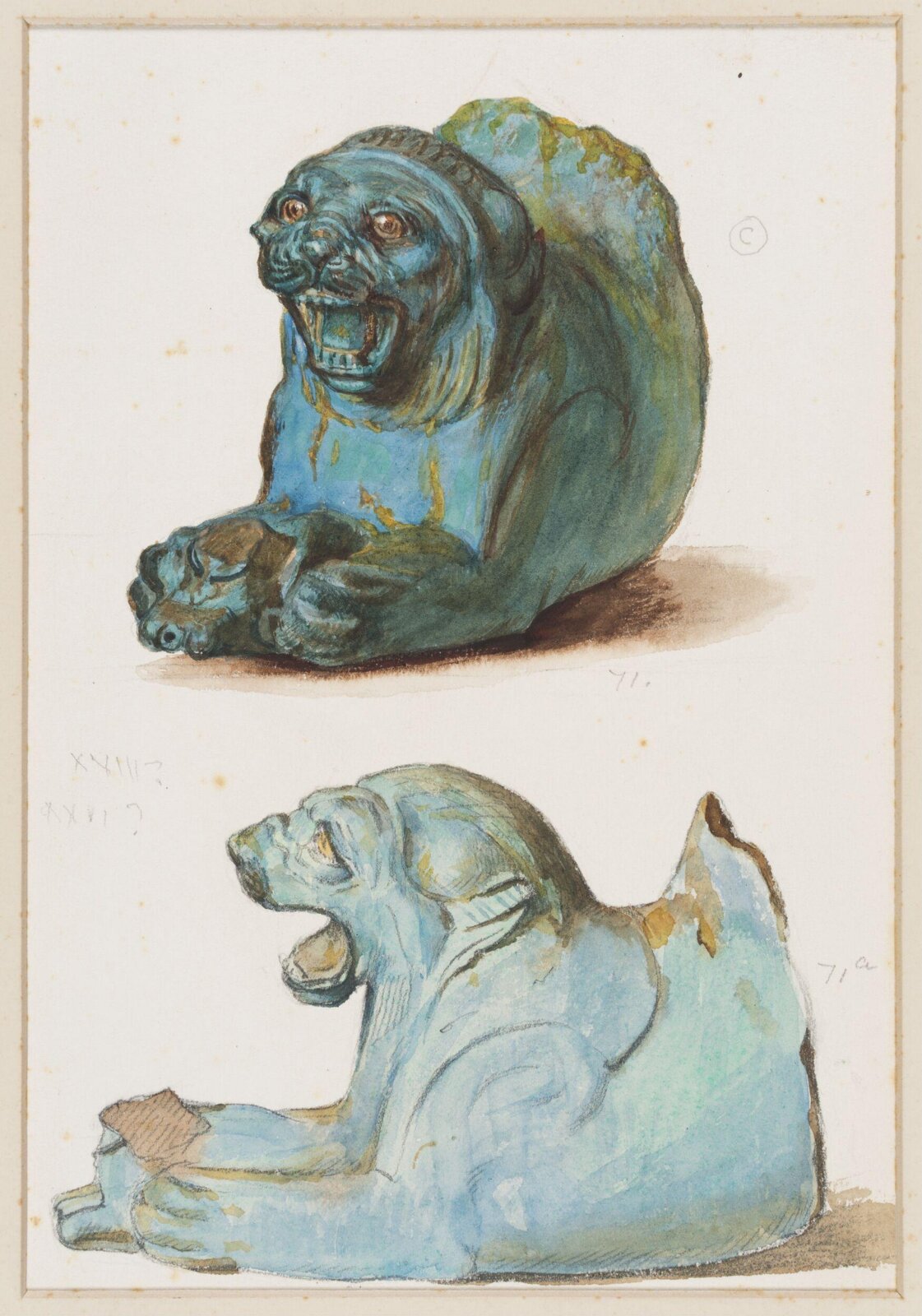 Drawing, Henry Wallis, 1898