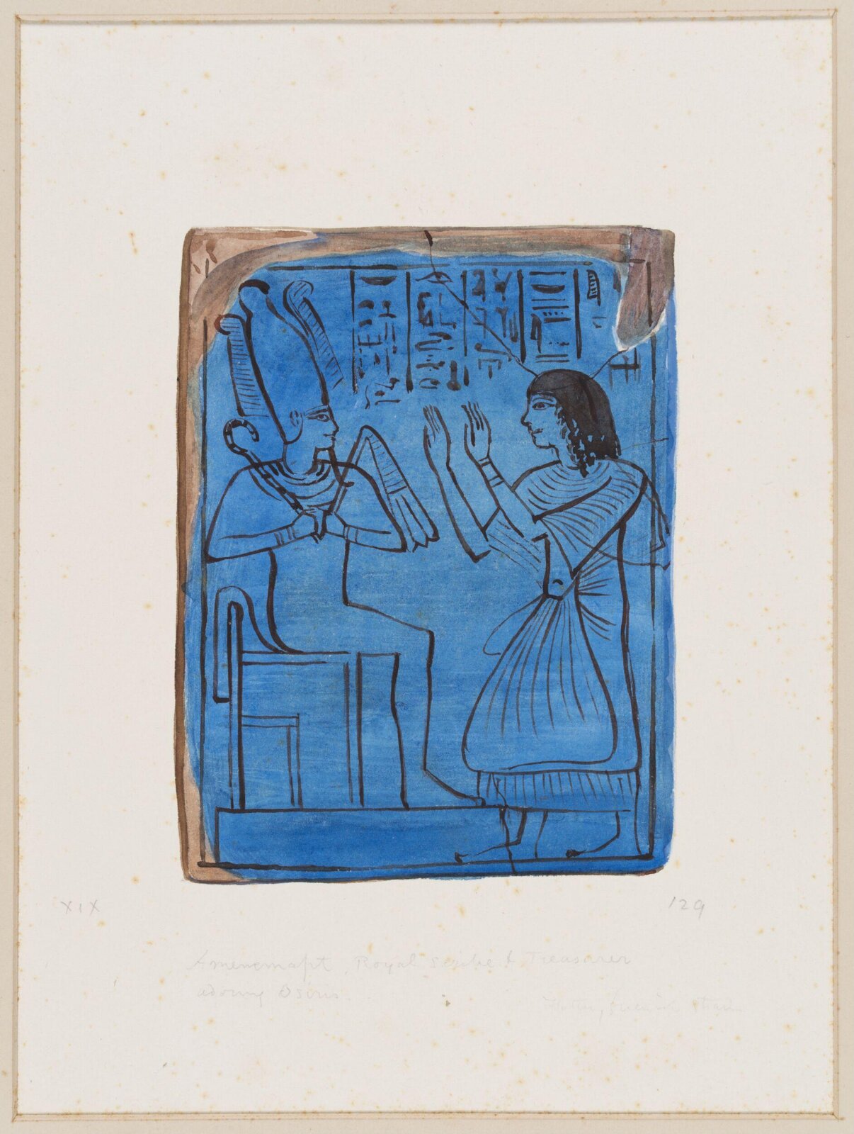 Drawing, Henry Wallis, 1898