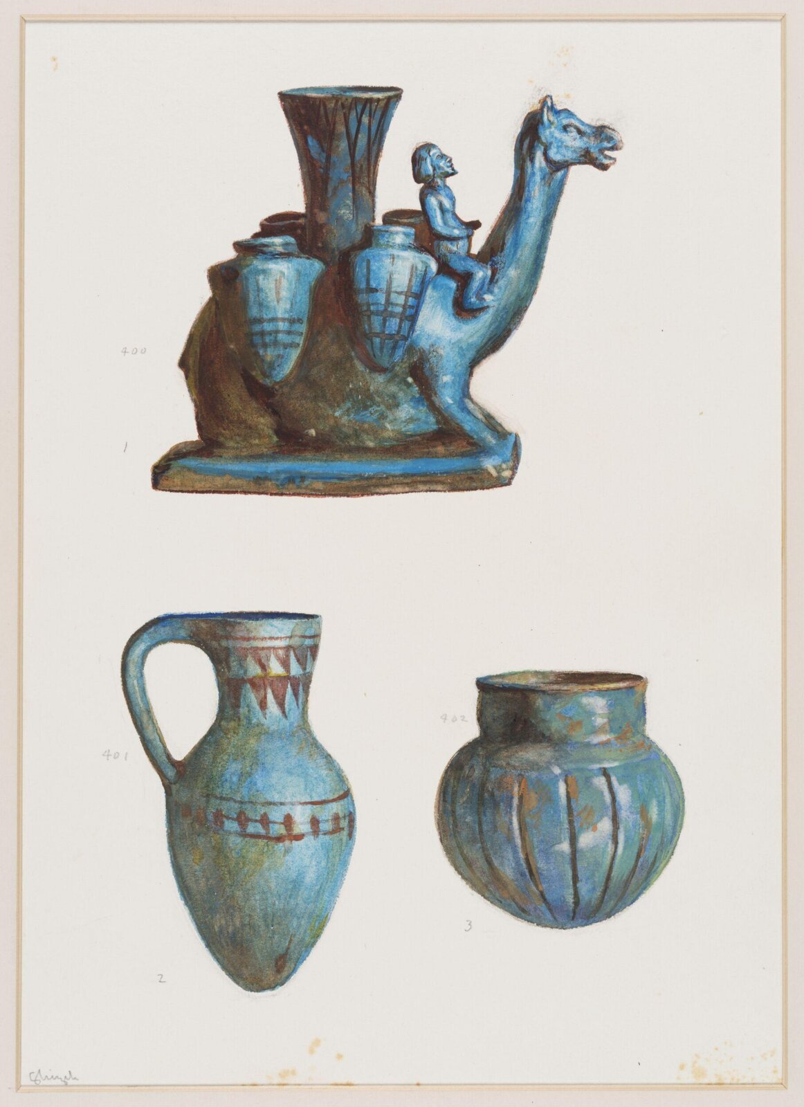 Drawing, Henry Wallis, 1898