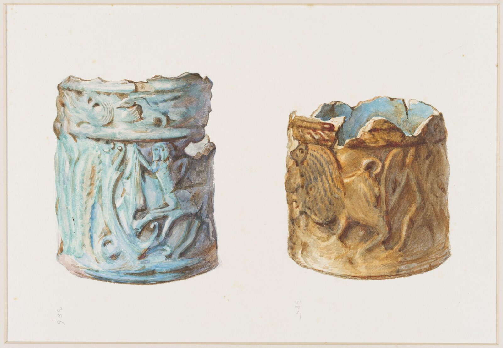 Drawing, Henry Wallis, 1898