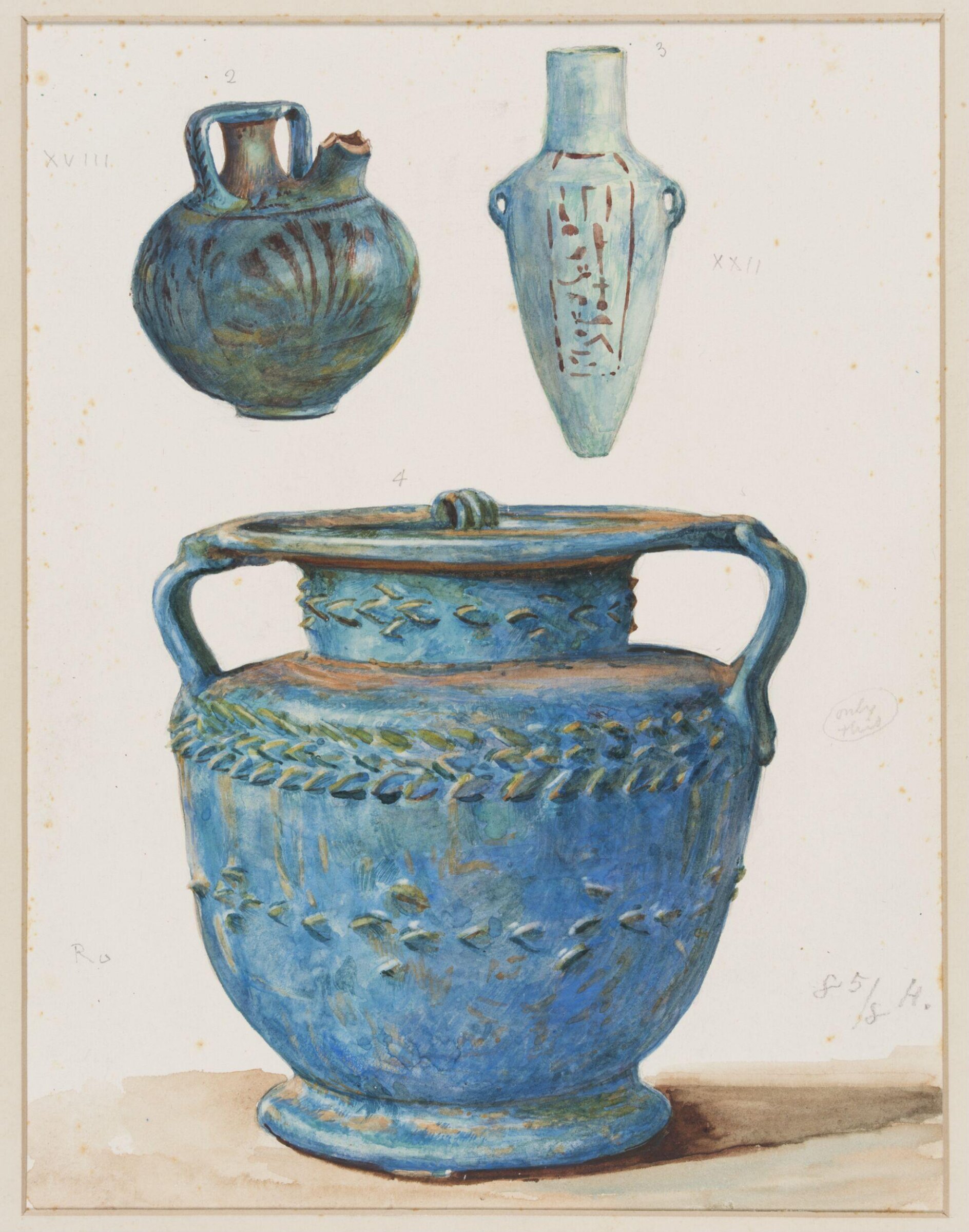 Drawing, Henry Wallis, 1898