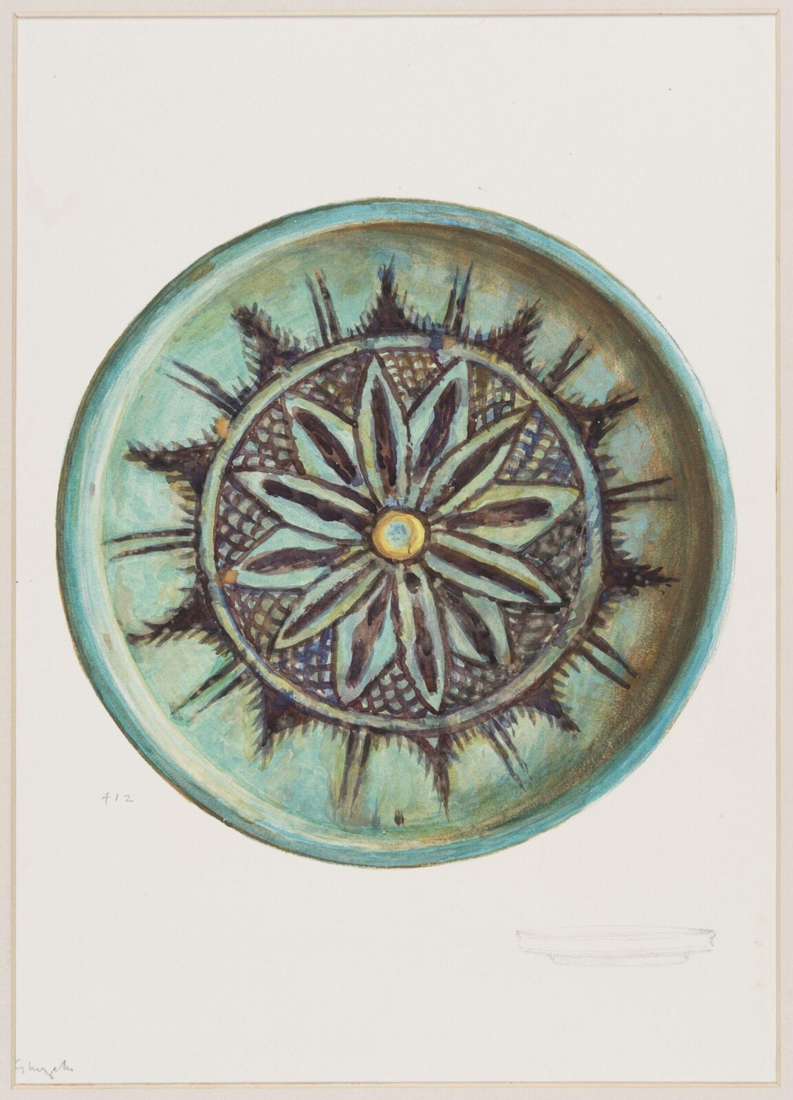 Drawing, Henry Wallis, 1898