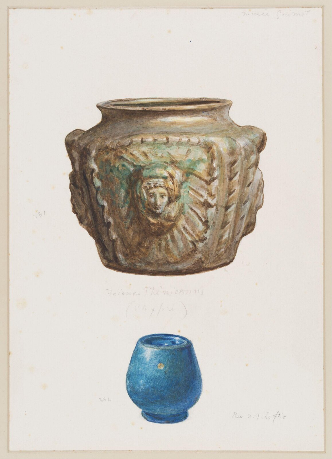 Drawing, Henry Wallis, 1898