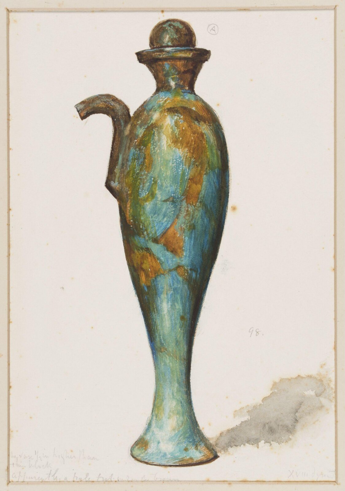 Drawing, Henry Wallis, 1898