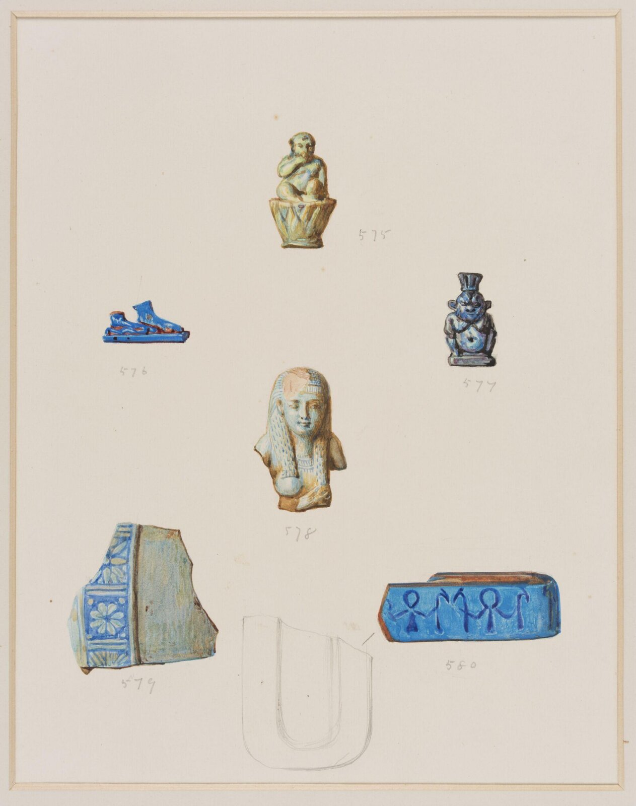 Drawing, Henry Wallis, 1898