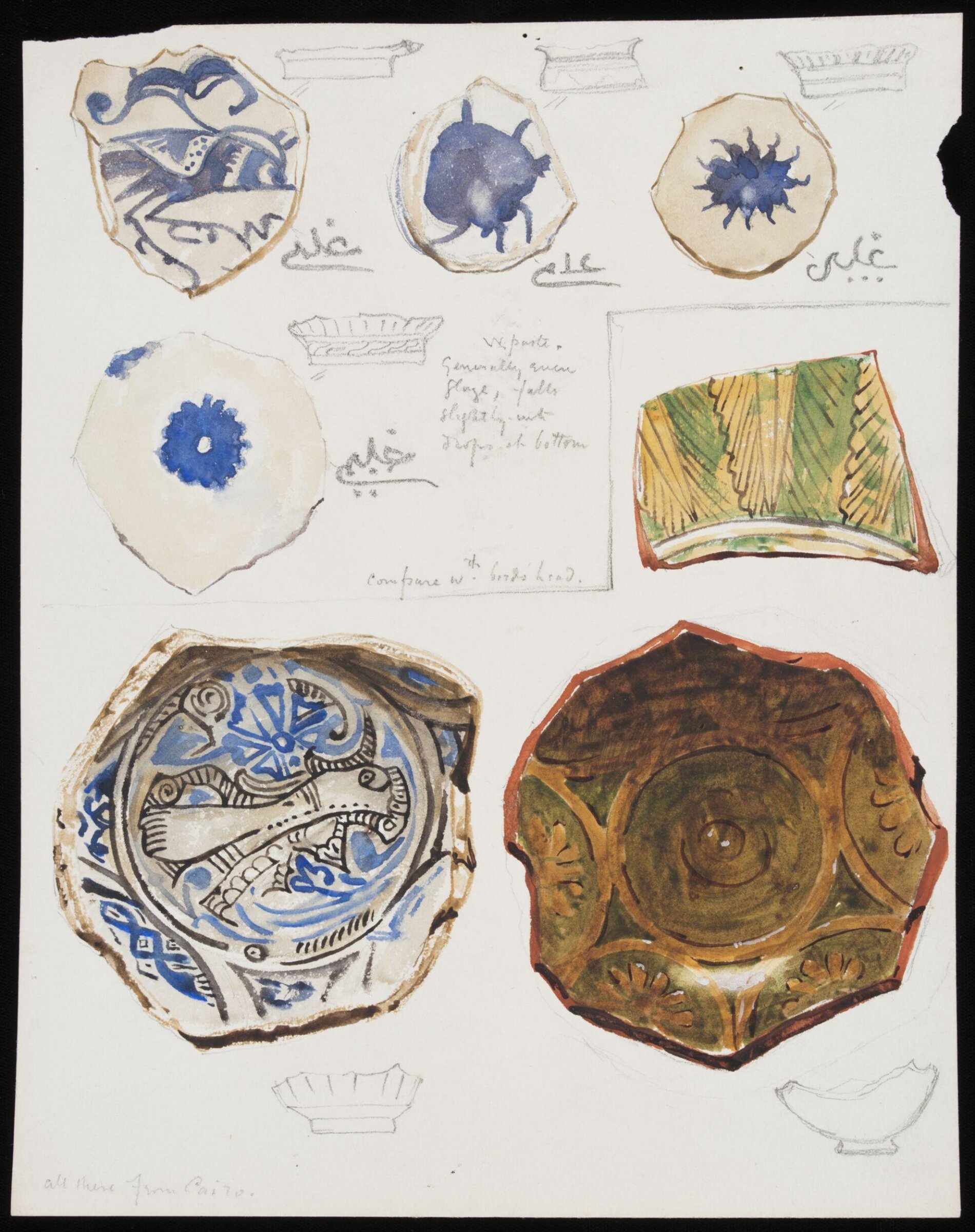 Drawing, Henry Wallis, c.1891