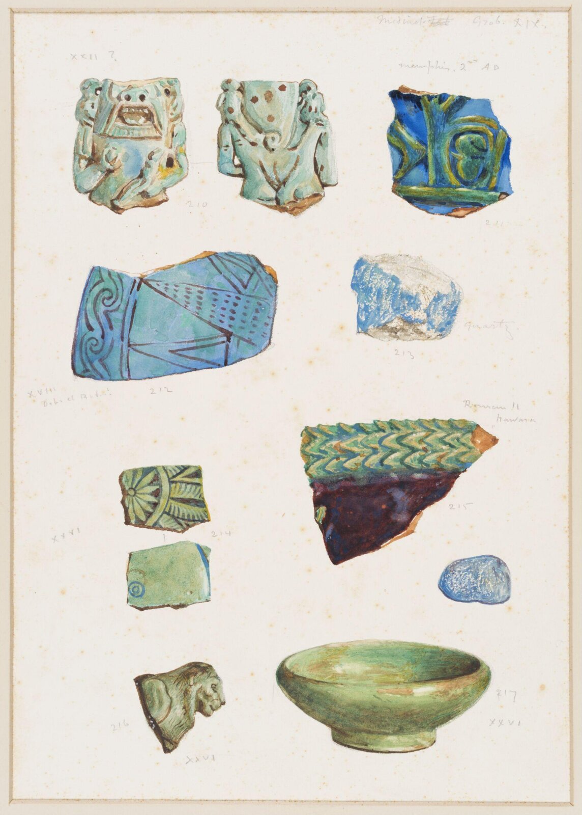 Drawing, Henry Wallis, 1898