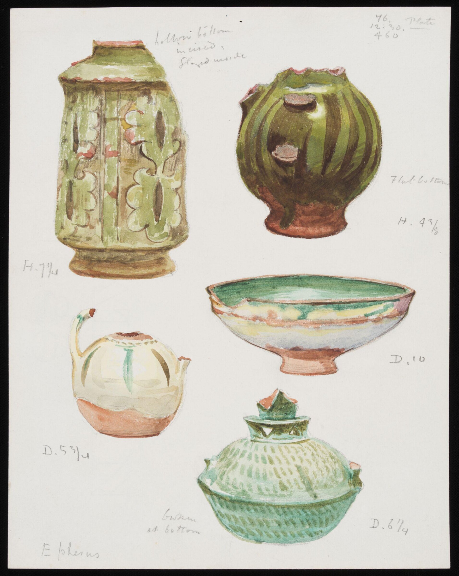 Drawing, Henry Wallis, c.1891