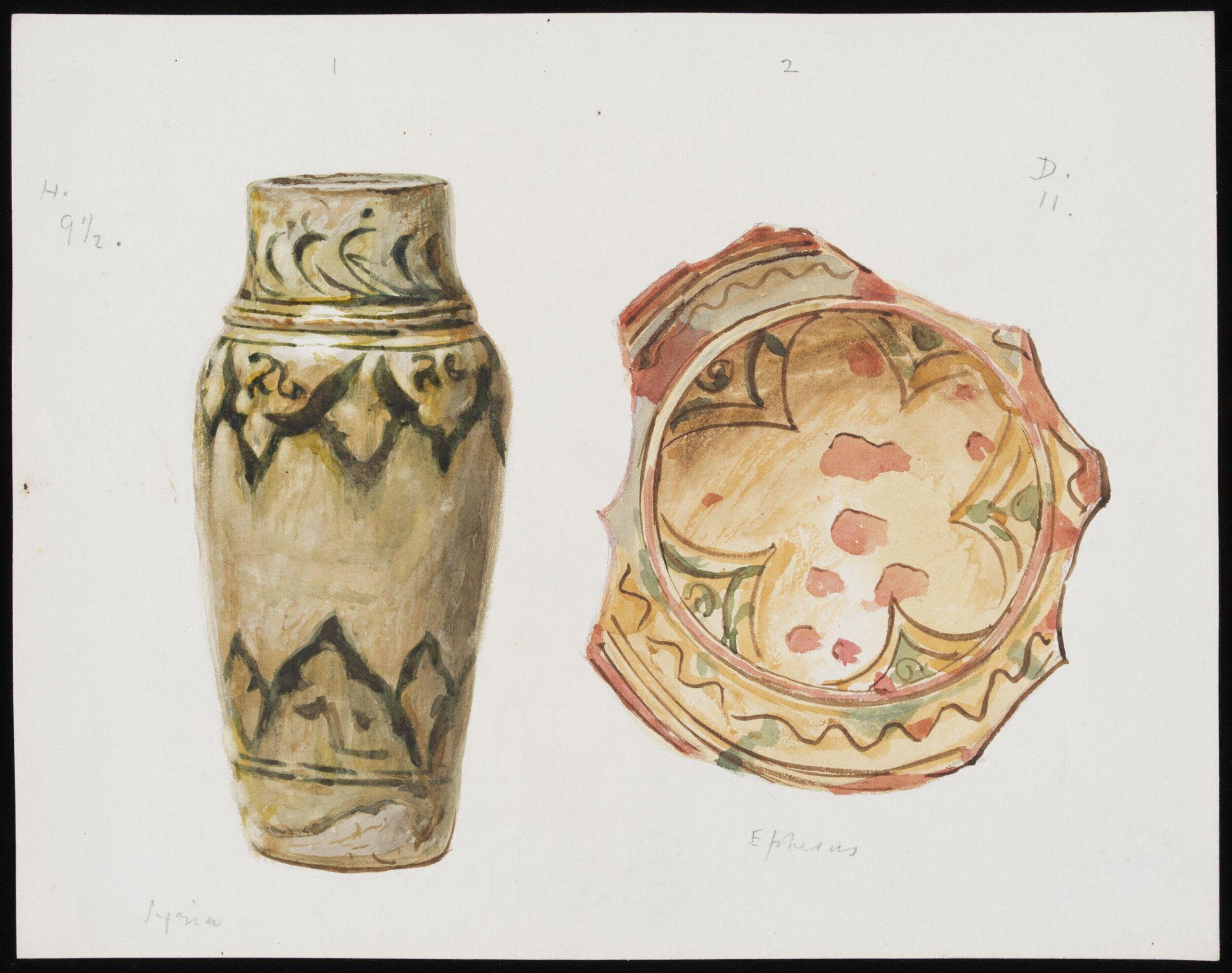 Drawing, Henry Wallis, c.1891