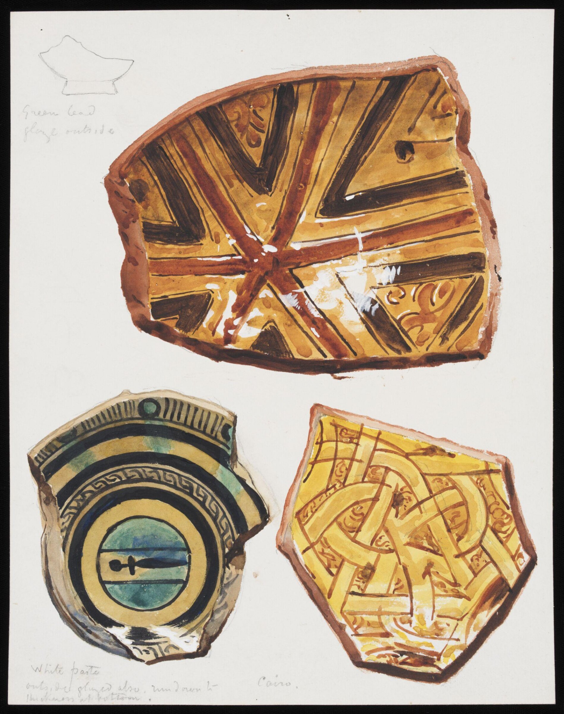 Drawing, Henry Wallis, c.1891