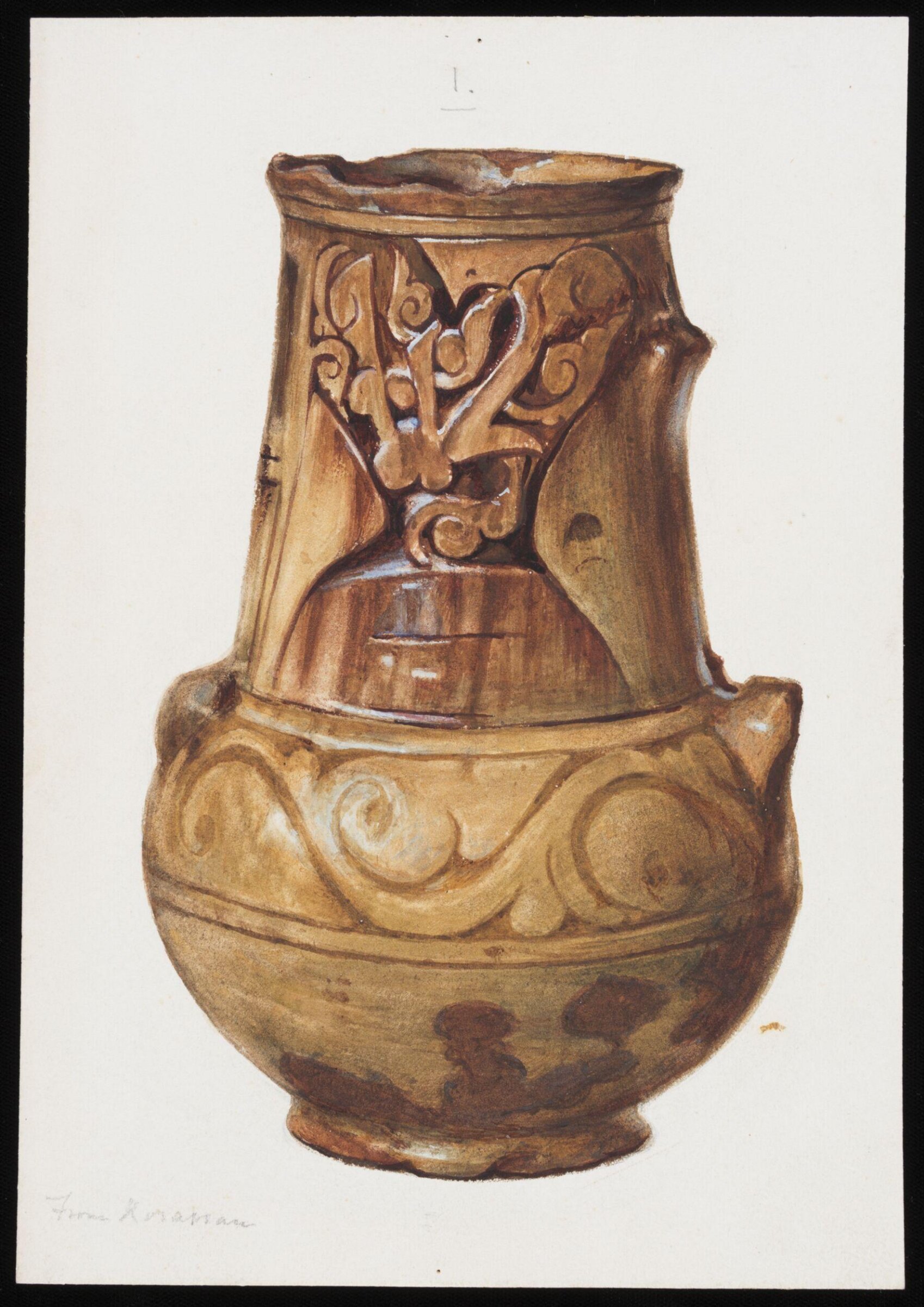 Drawing, Henry Wallis, c.1891