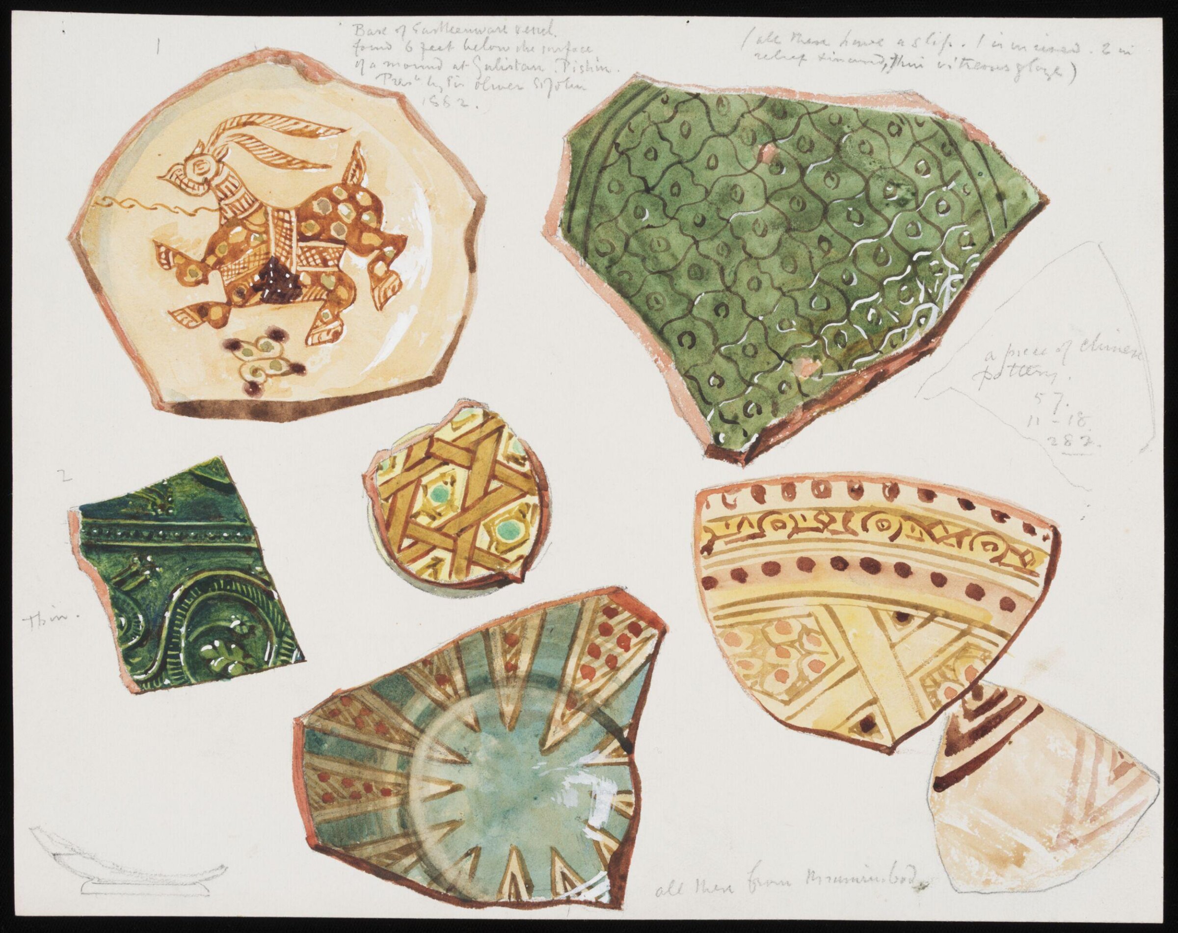 Drawing, Henry Wallis, c.1891