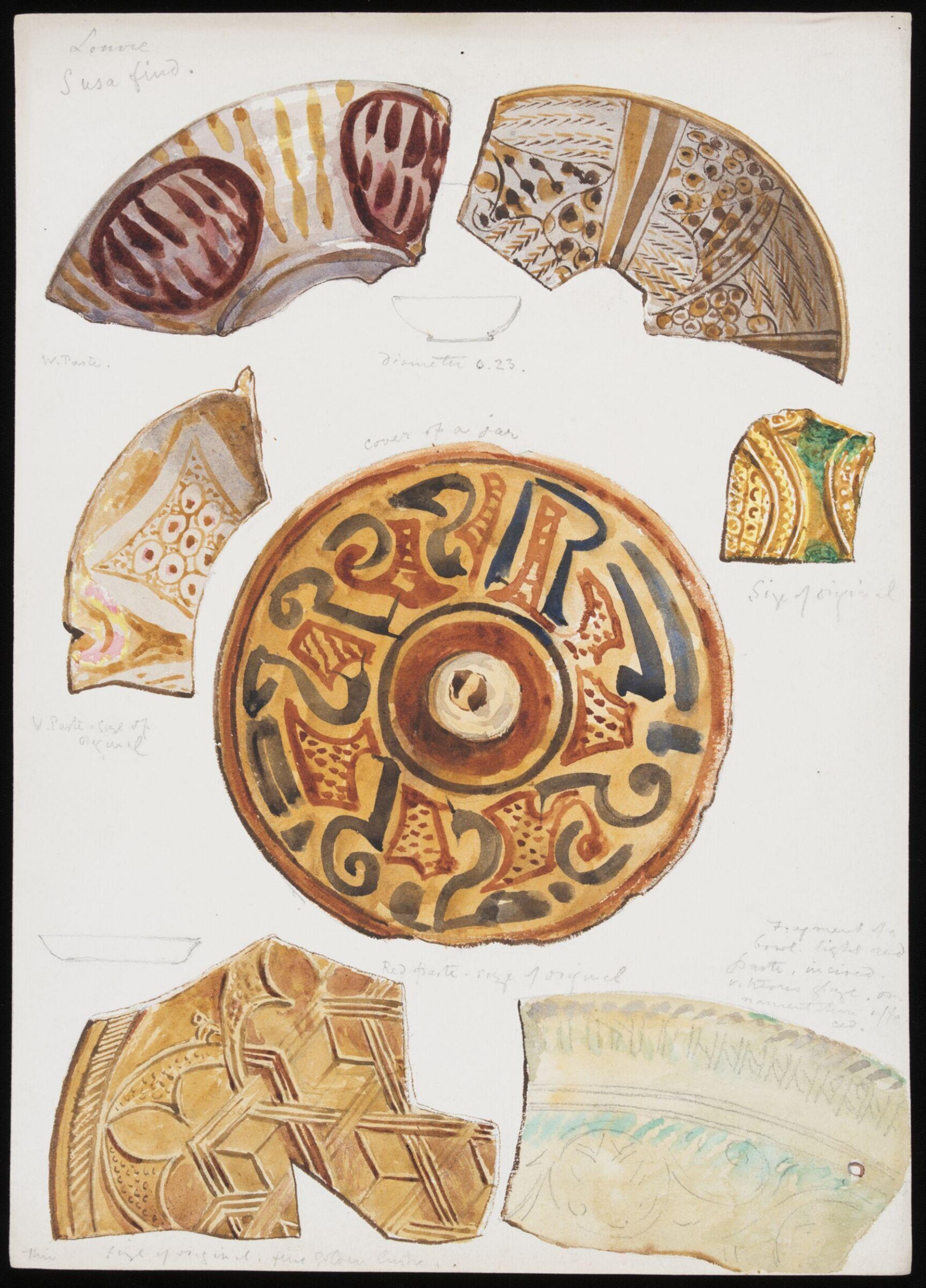 Drawing, Henry Wallis, c.1891