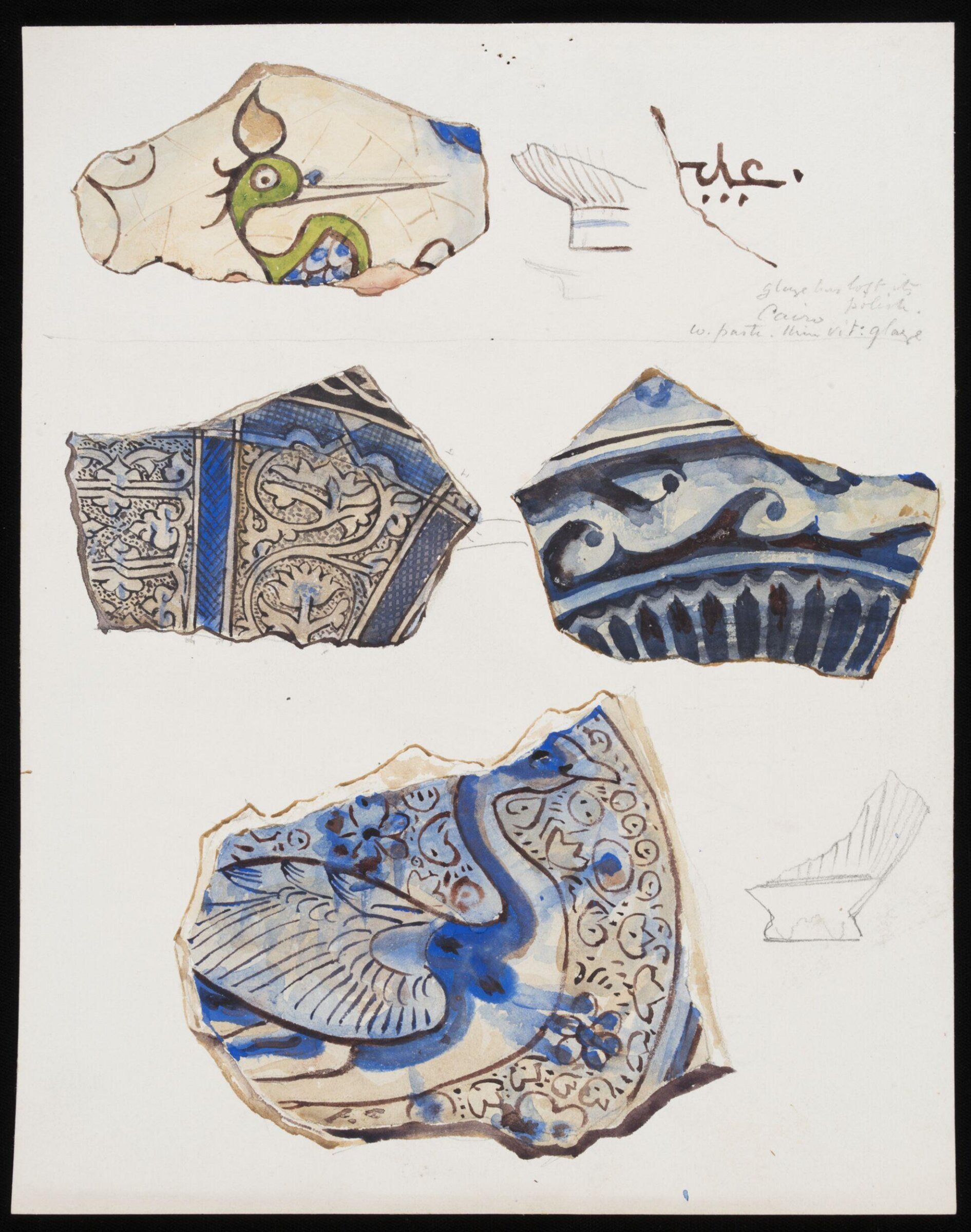 Drawing, Henry Wallis, c.1891