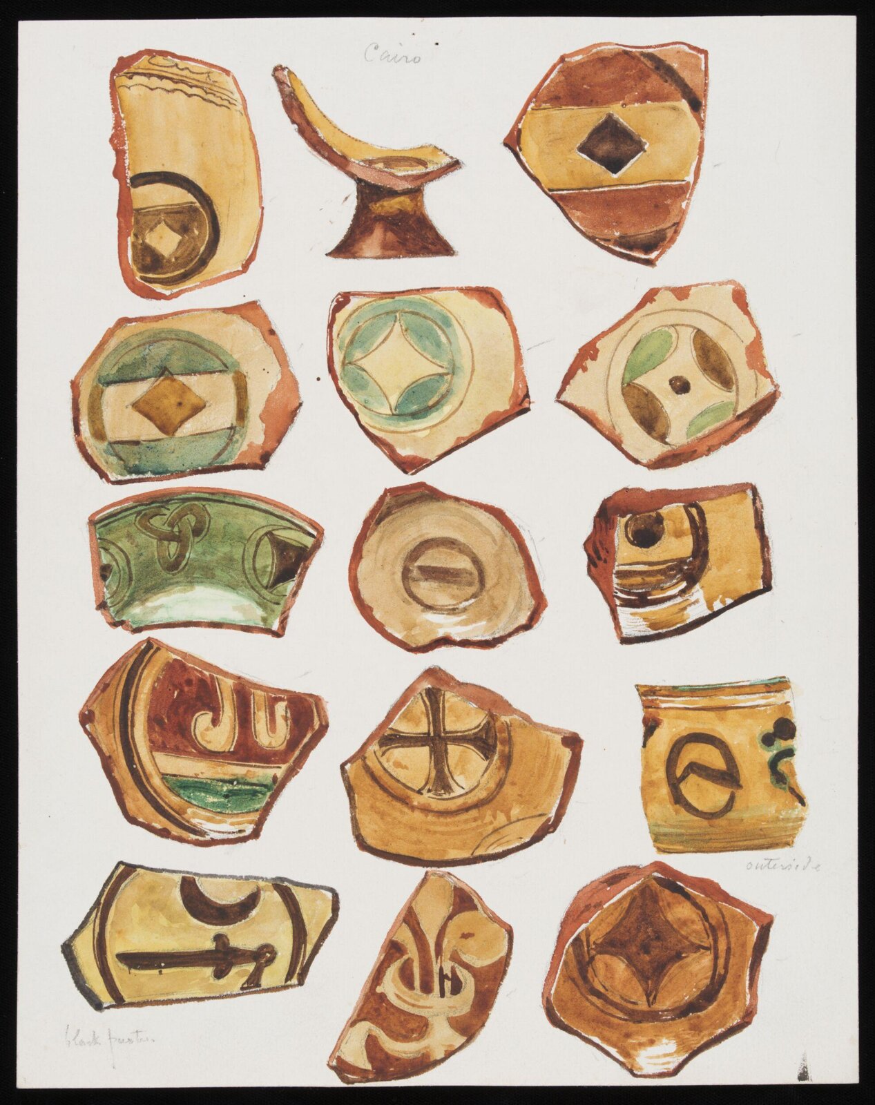 Drawing, Henry Wallis, c.1891