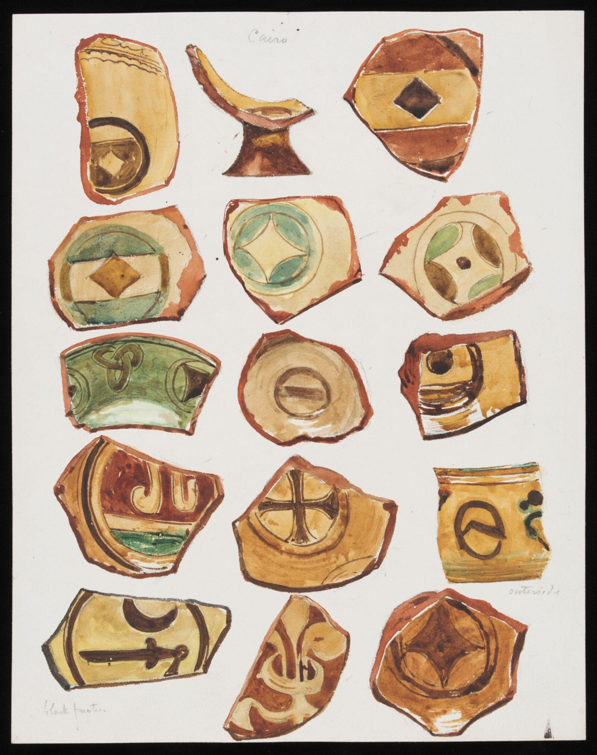 Drawing, Henry Wallis, c.1891
