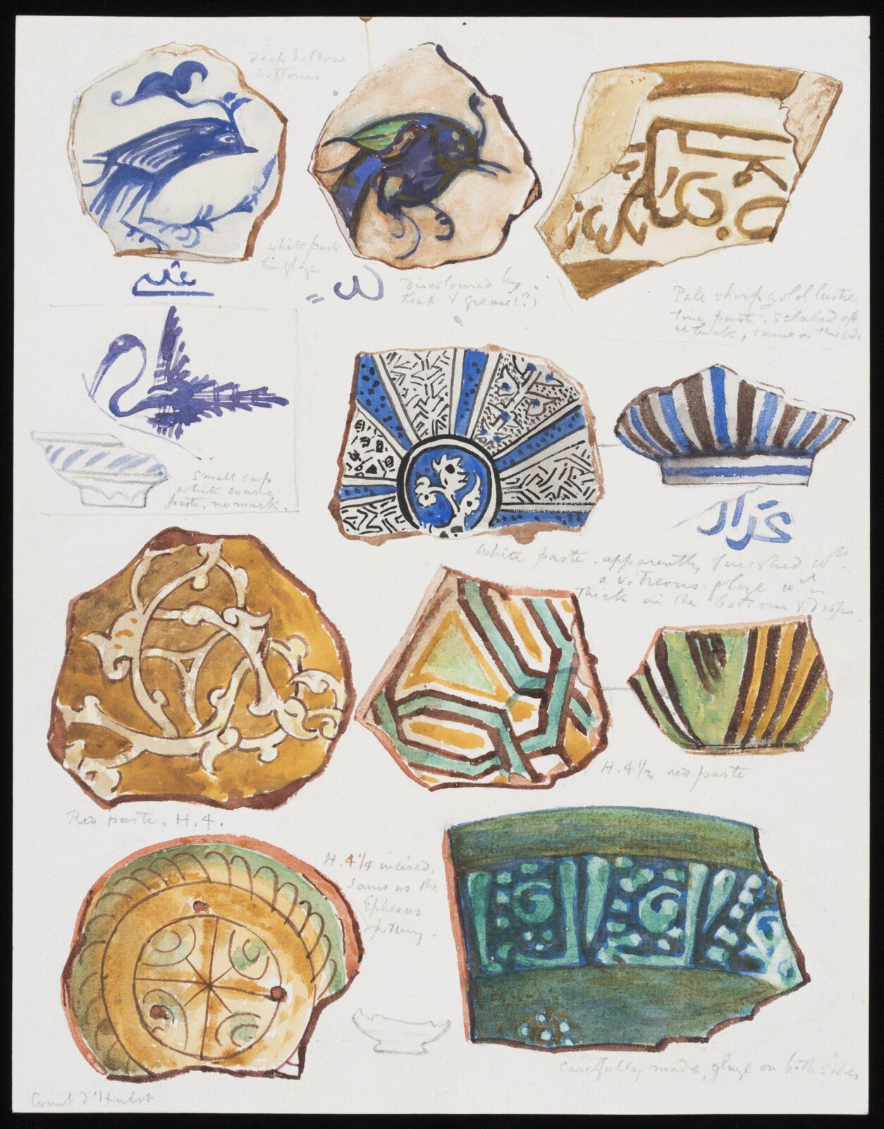 Drawing, Henry Wallis, c.1891
