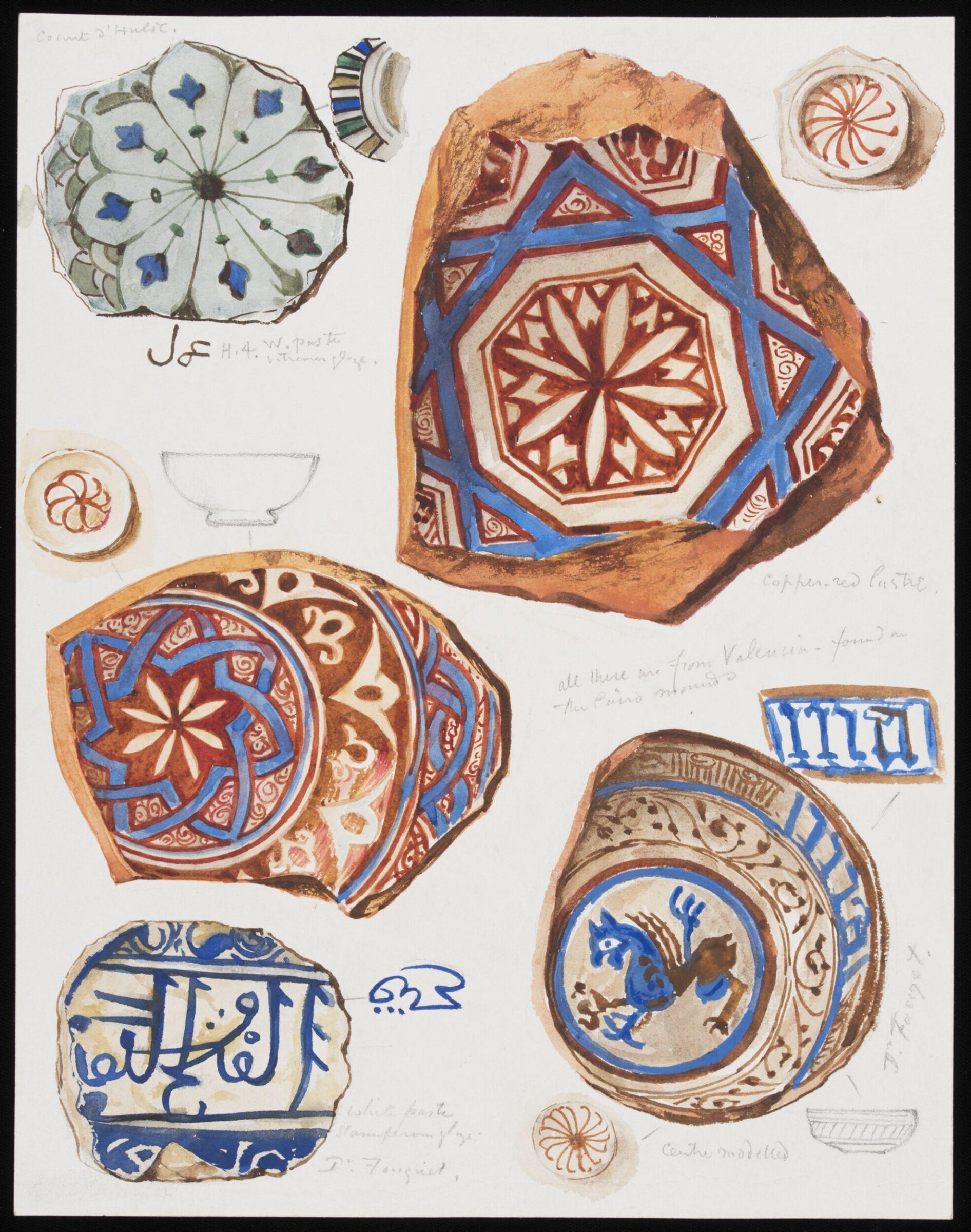 Drawing, Henry Wallis, c.1891