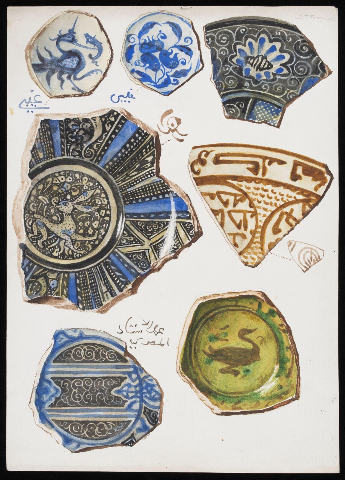 Drawing, Henry Wallis, c.1891
