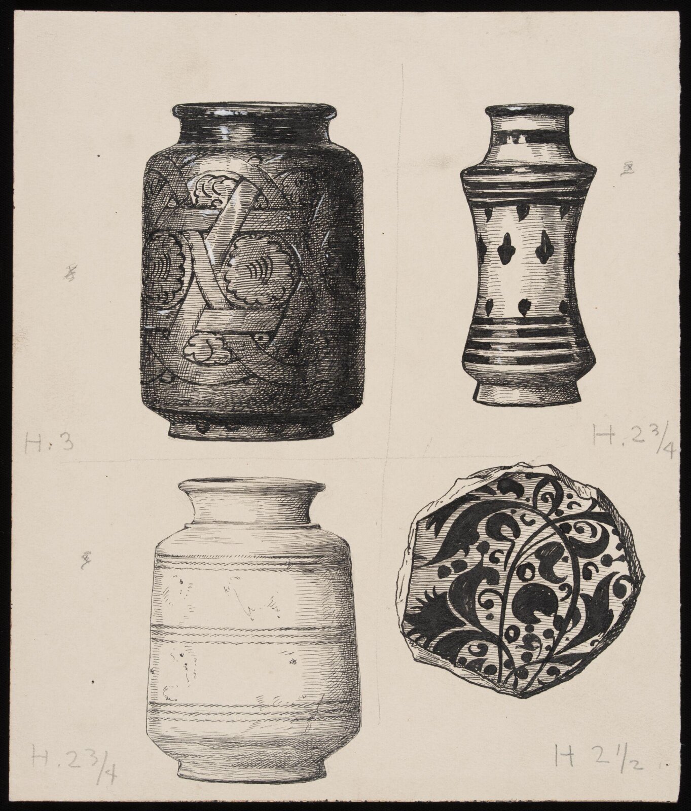 Drawing, Henry Wallis, c. 1900