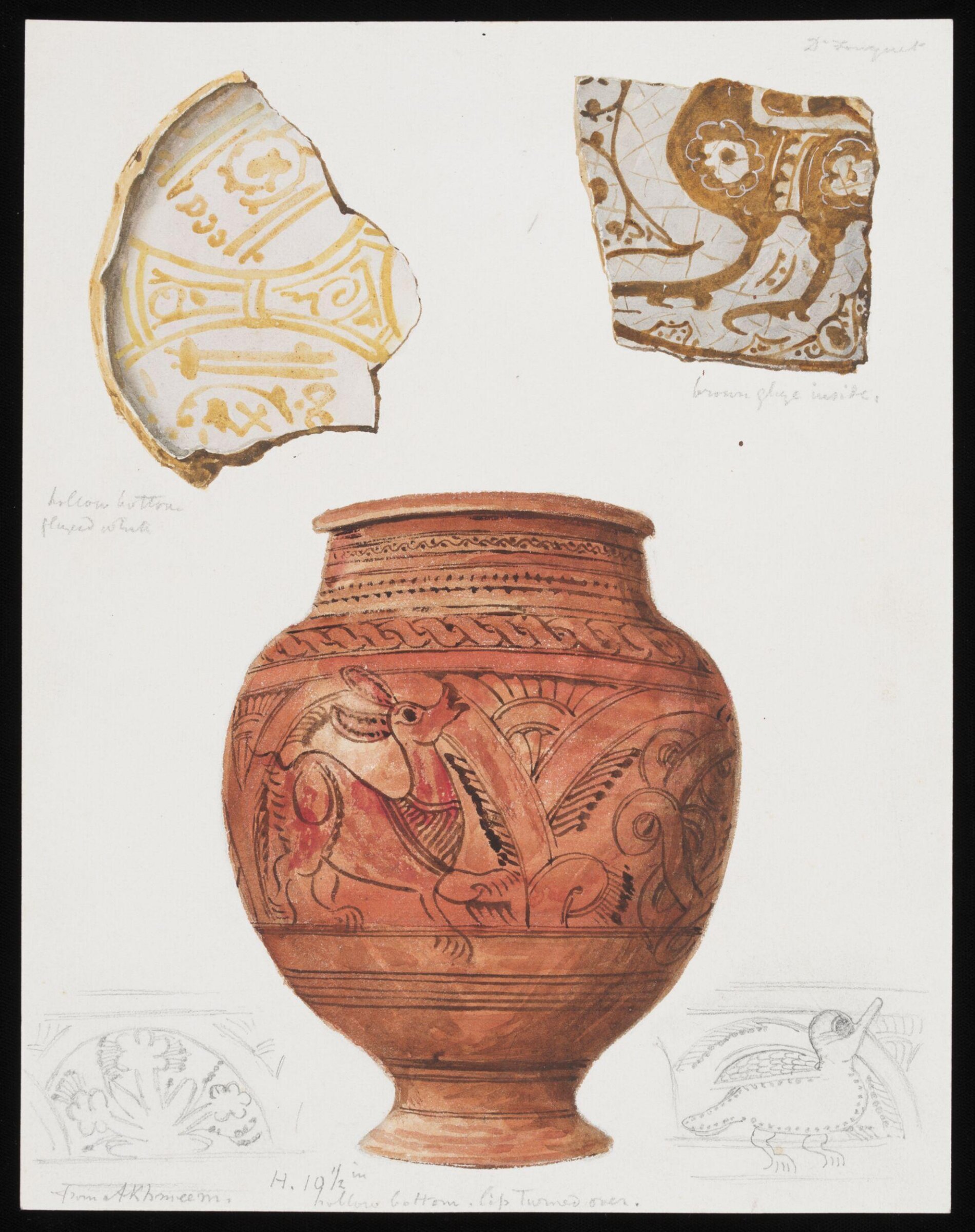 Drawing, Henry Wallis, c.1891