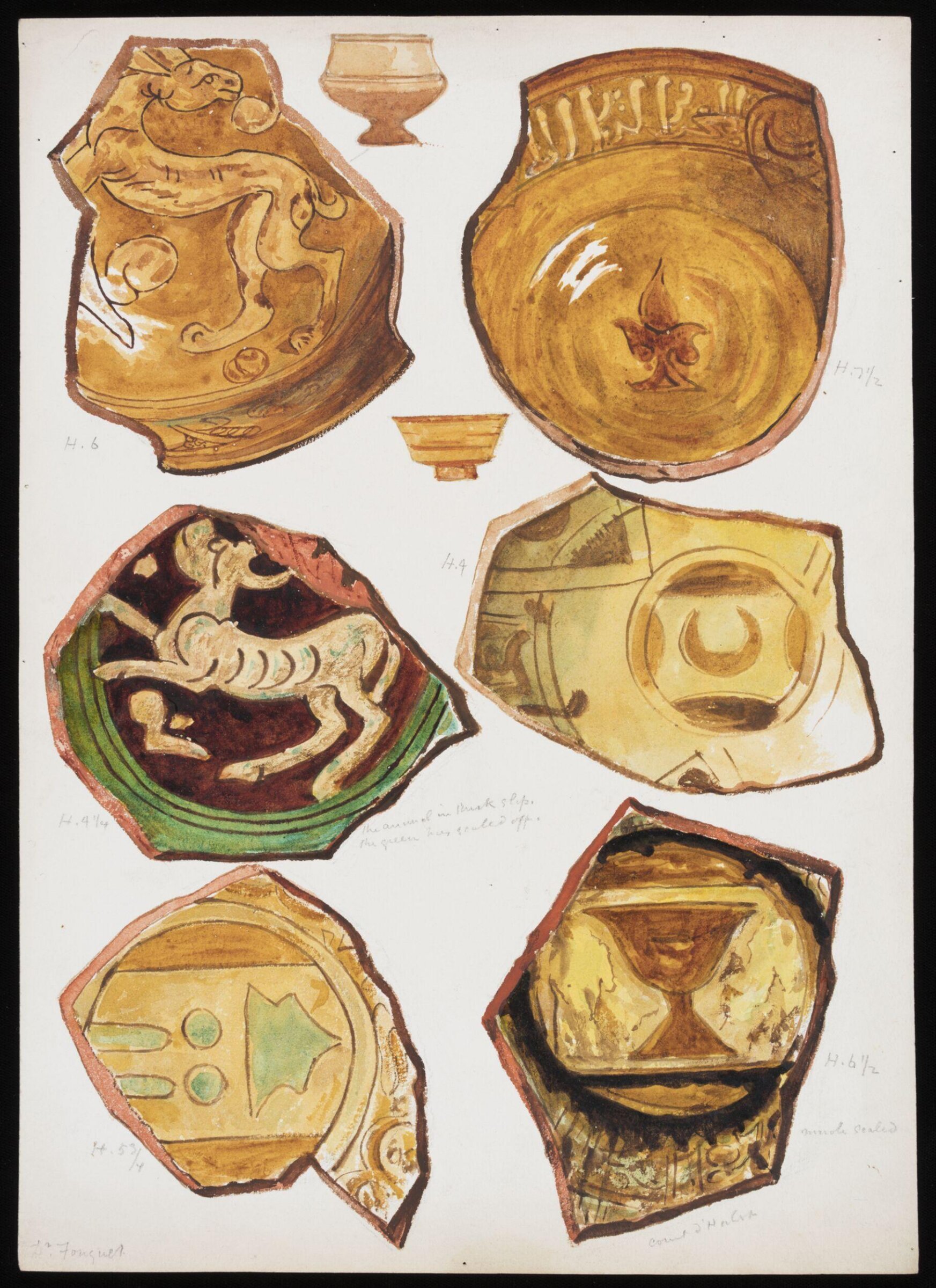 Drawing, Henry Wallis, c.1891