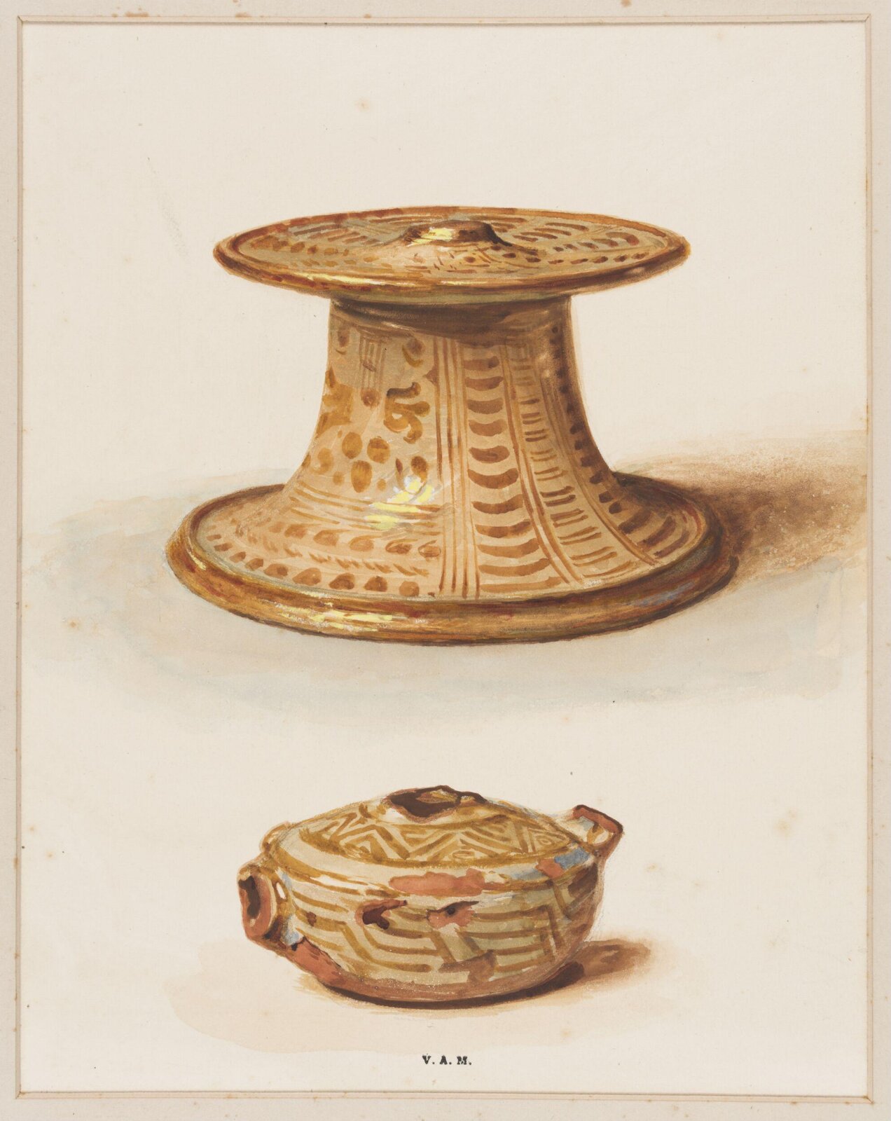 Drawing, Henry Wallis, 1899