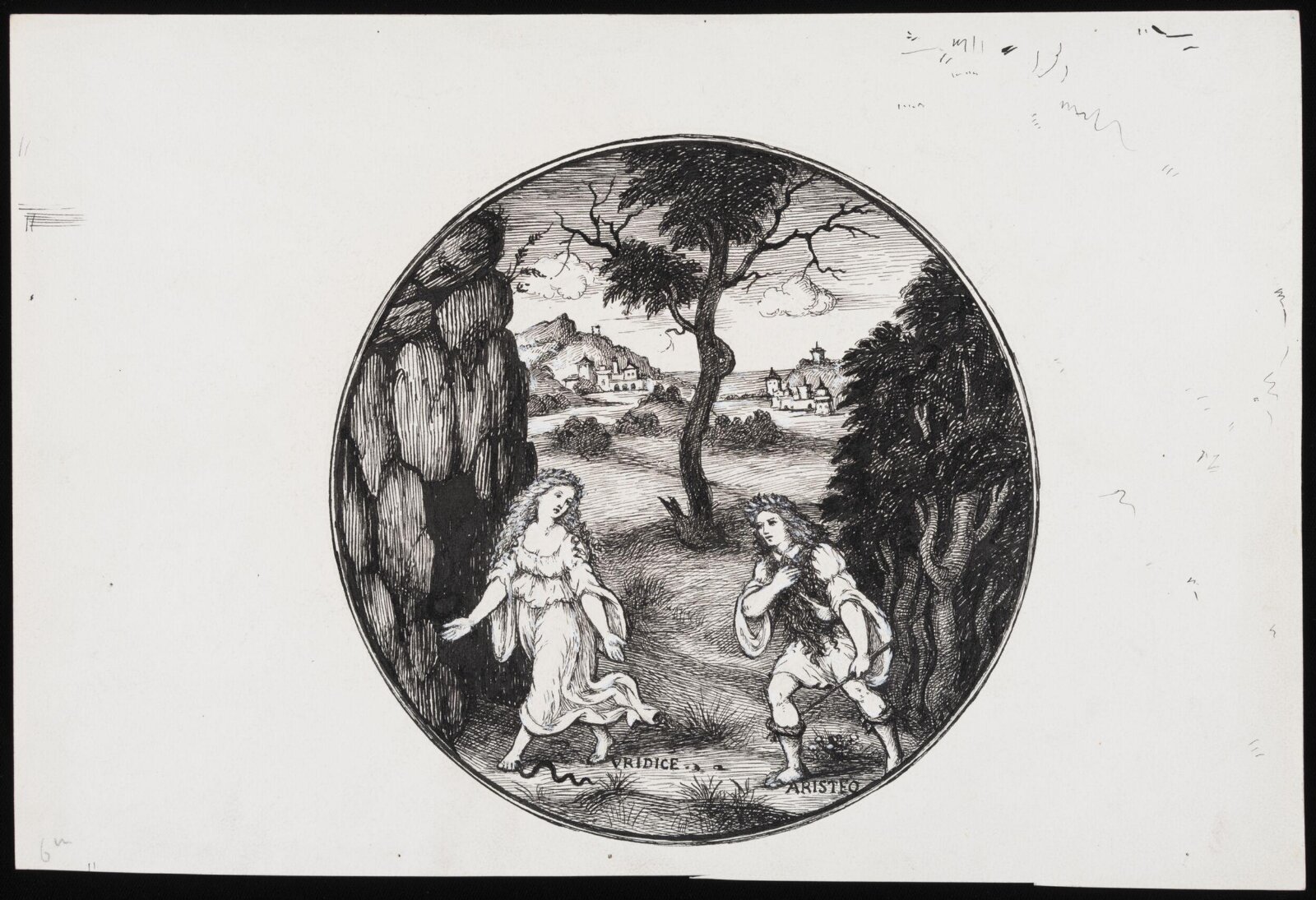 Eurydice and Amsteus, Henry Wallis, 1905