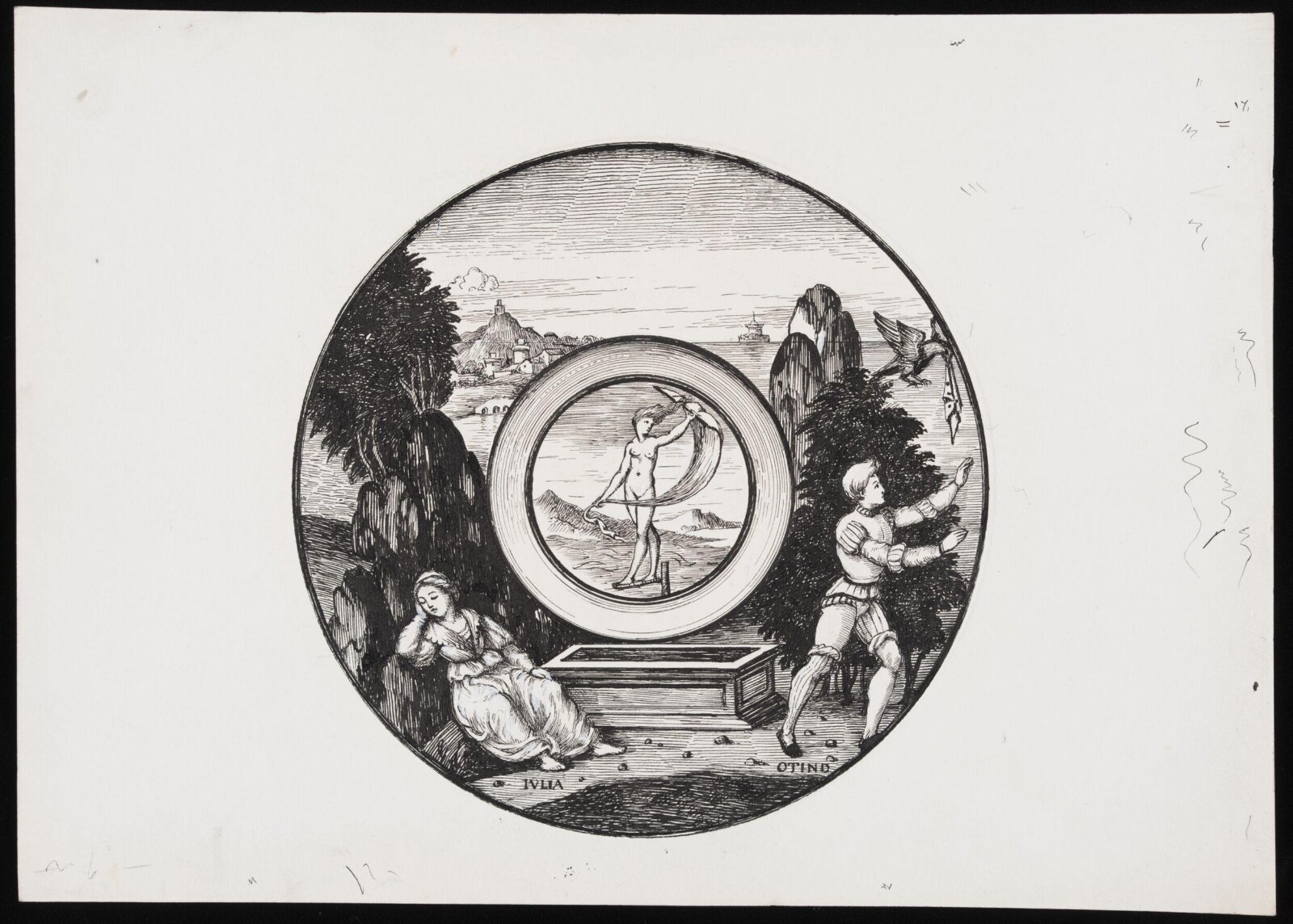 Ottinello and Giulia, Henry Wallis, 1905