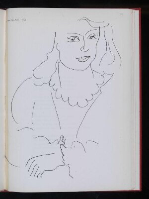 Le signe de vie / Tristan Tzara ; avec six dessins et une lithographie originale de Henri Matisse