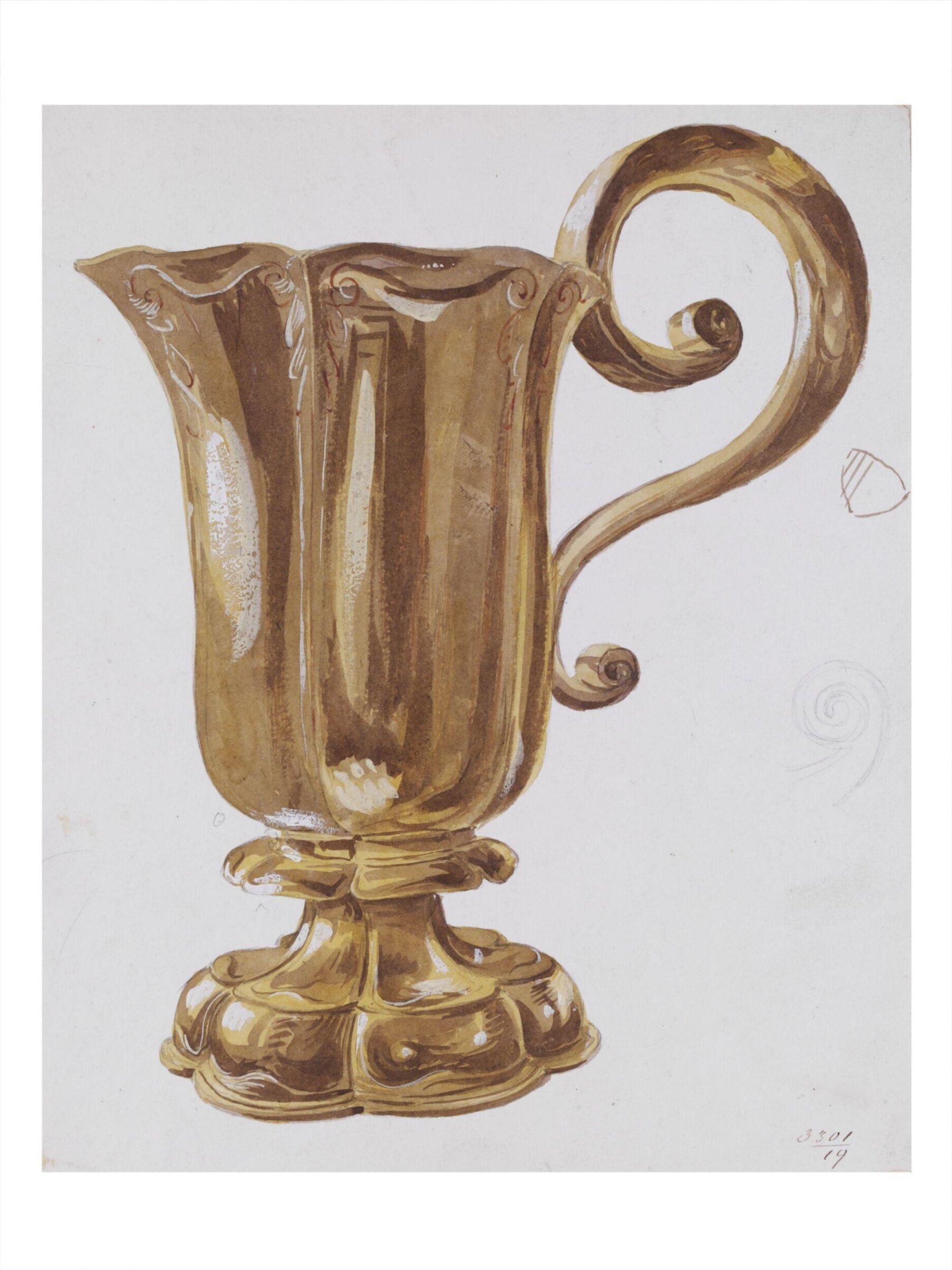 Drawing, Charles James Richardson, c.1839