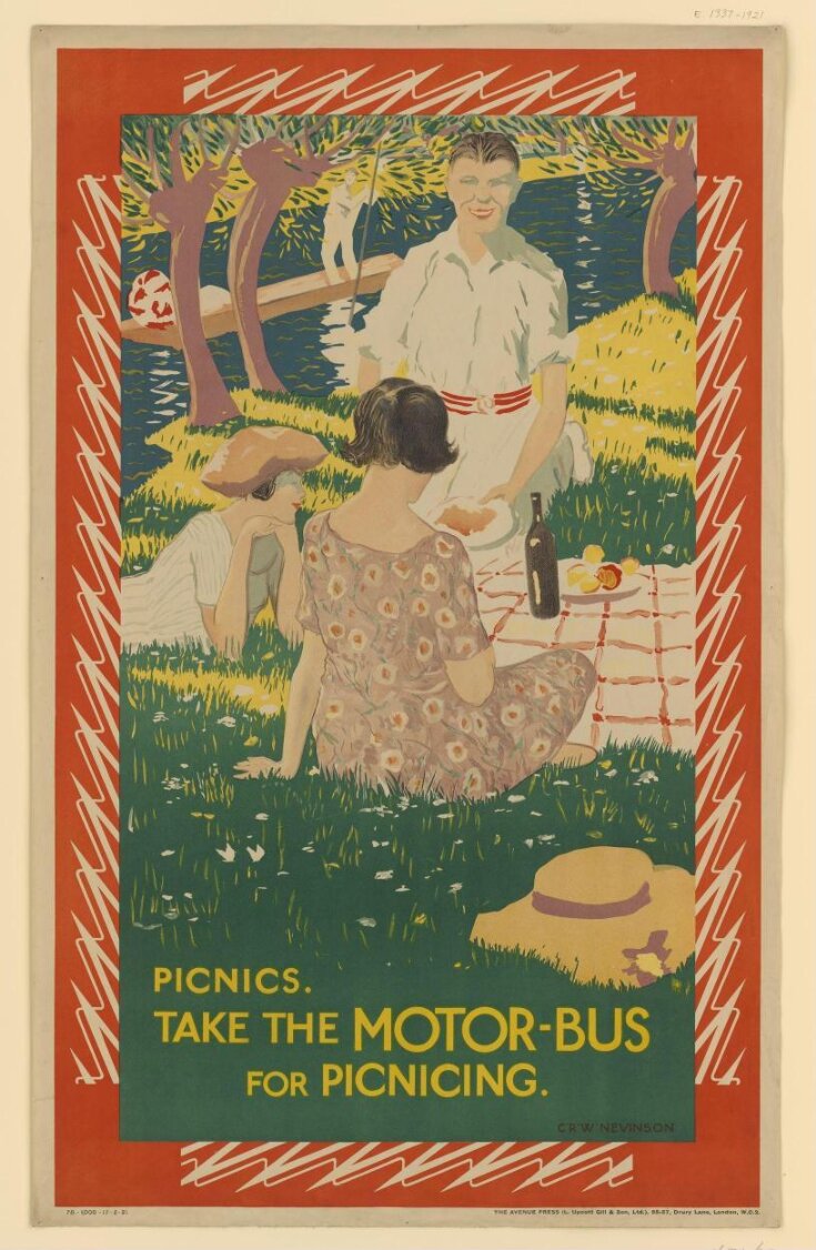 Picnics. Take The Motor-Bus For Picnicing top image