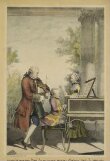 Leopold Mozart, Pere de Marianne Mozart, Virtuose âgée de onze ans et de J. G. Wolfgang Mozart, Compositeur et Maitre de musique âgé de sept ans. thumbnail 2