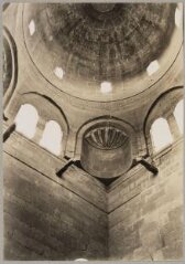 Pendentive of dome in the mausoleum of Mamluk Amir Tankizbugha in South Cemetery, Cairo thumbnail 2